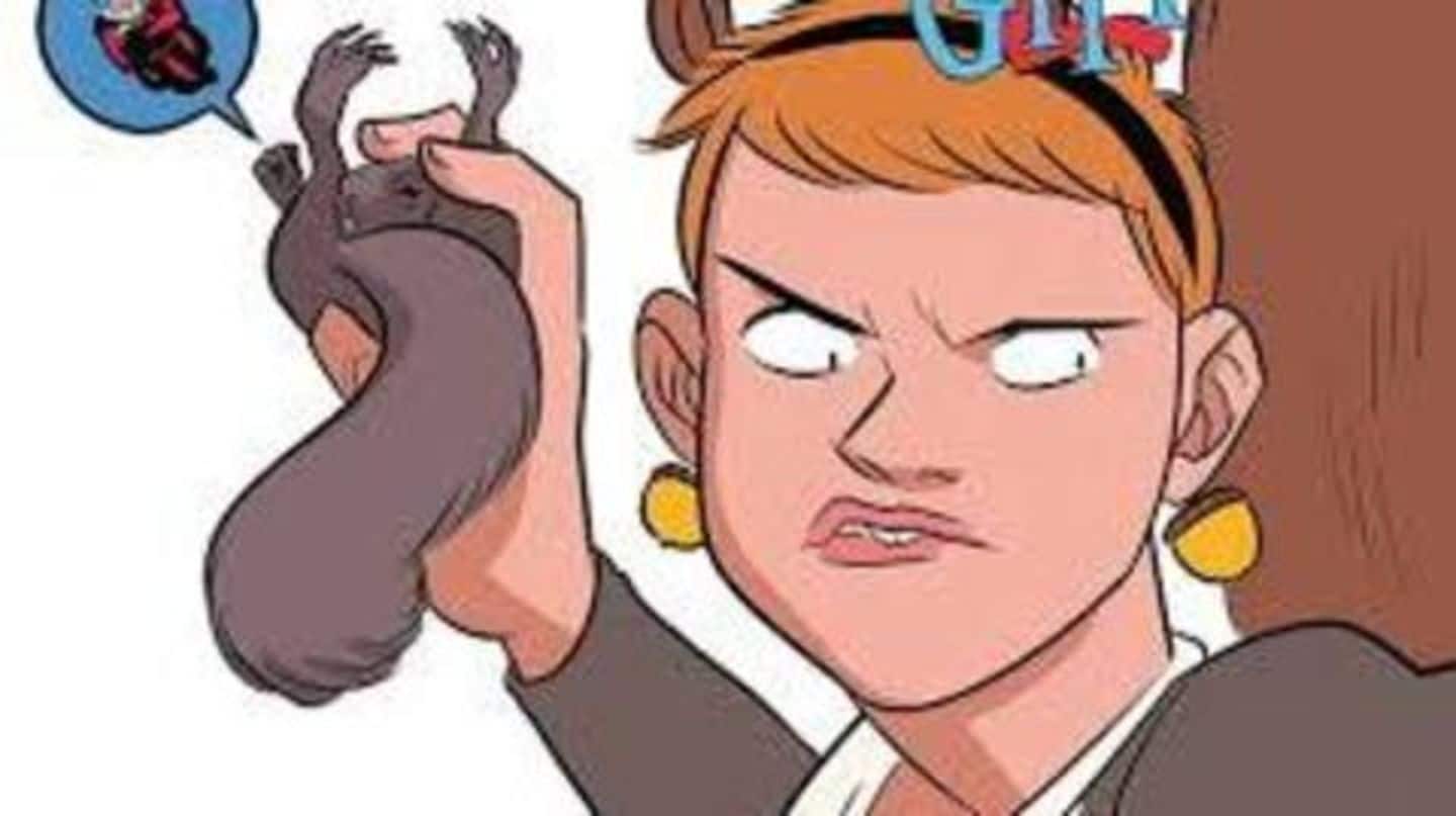 When not defeating big villains, she can be quite funny When not defeating big villains, she can be quite funny