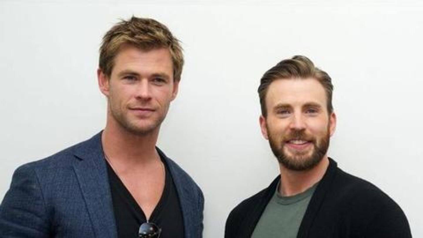 Chris Hemsworth and Chris Evans have had average runs Chris Hemsworth and Chris Evans have had average runs