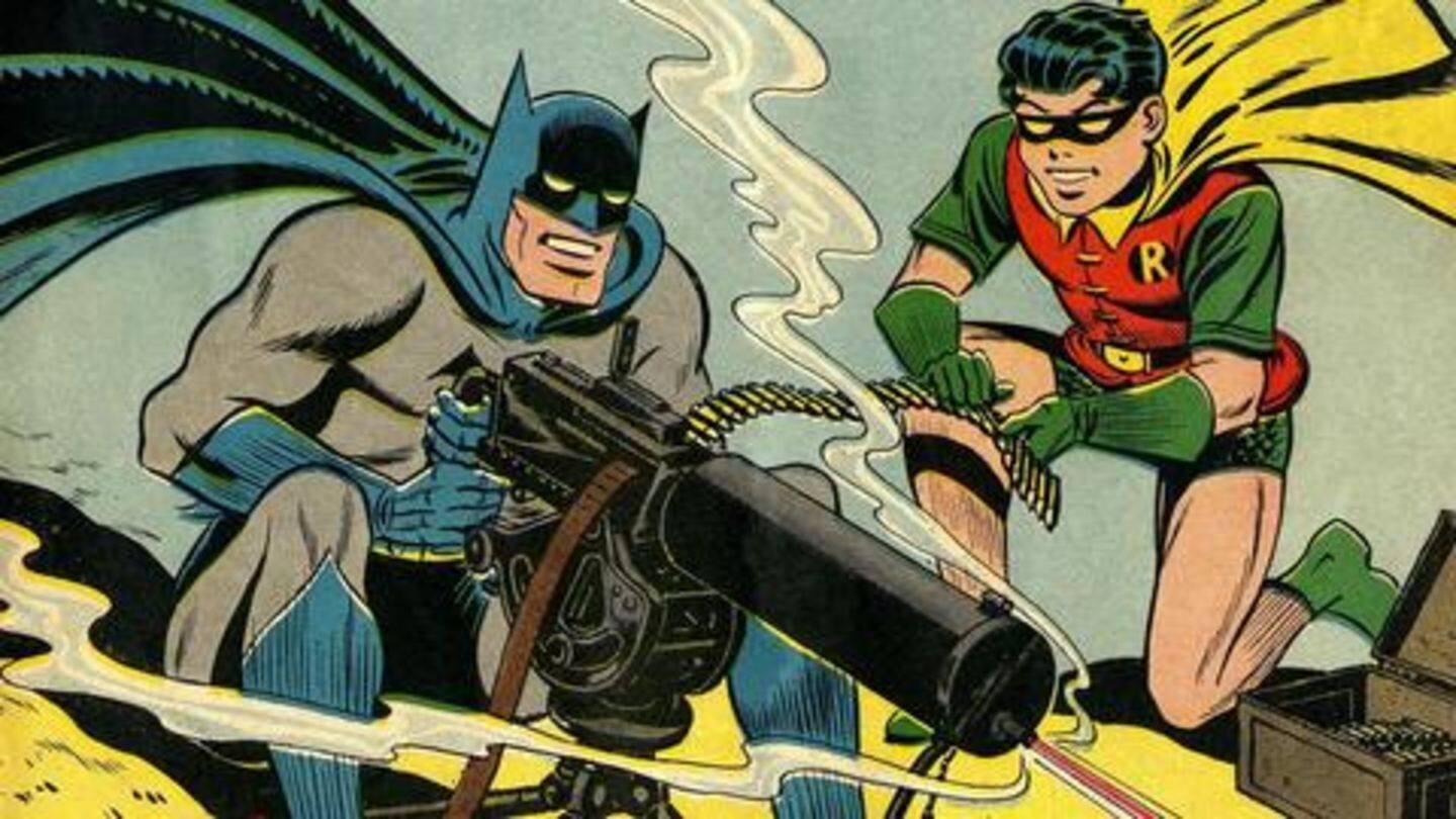 Batman's no-killing rule wasn't always in effect Batman's no-killing rule wasn't always in effect