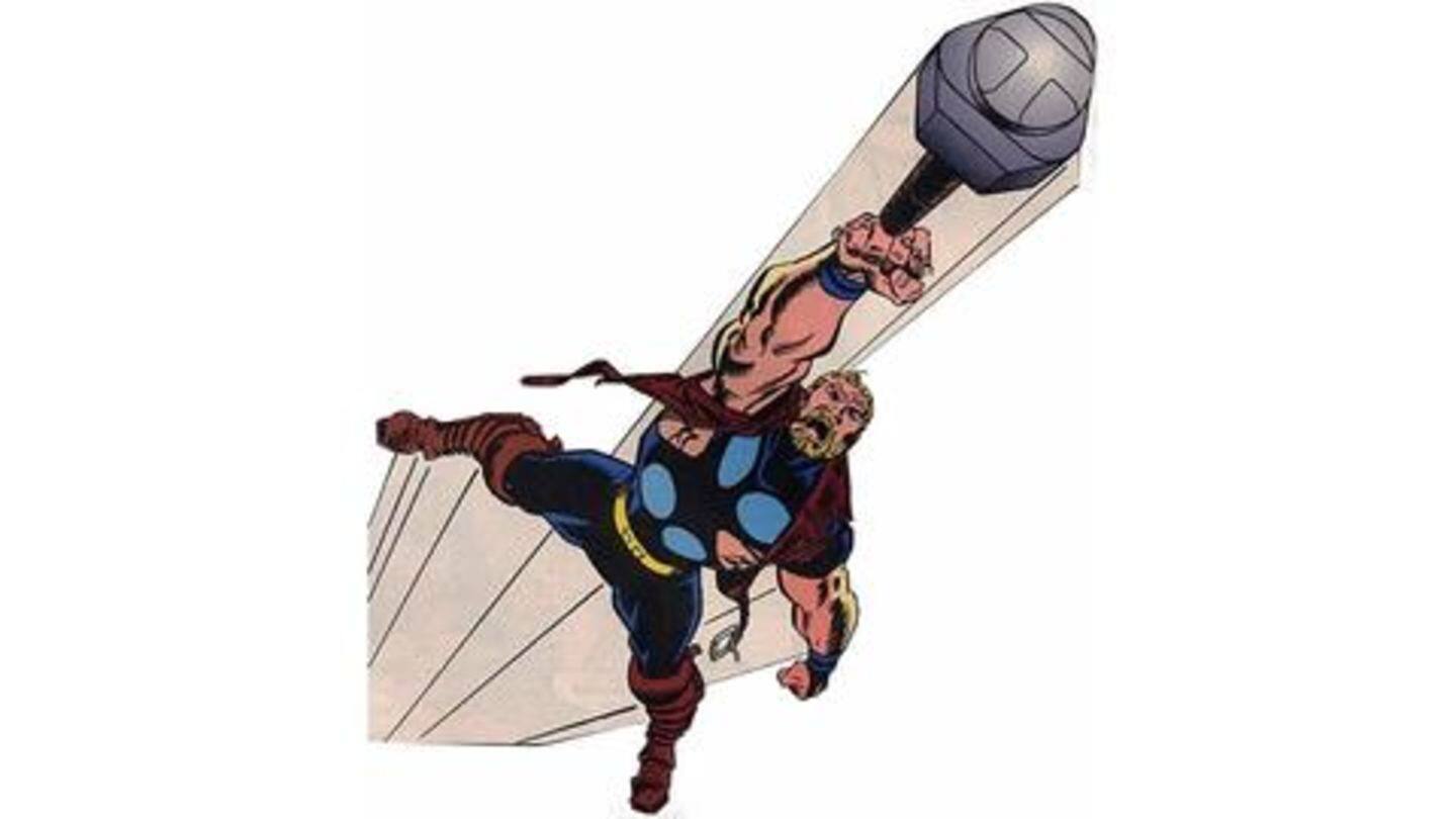 Thor's temporary replacement who got corrupted by a powerful weapon Thor's temporary replacement who got corrupted by a powerful weapon