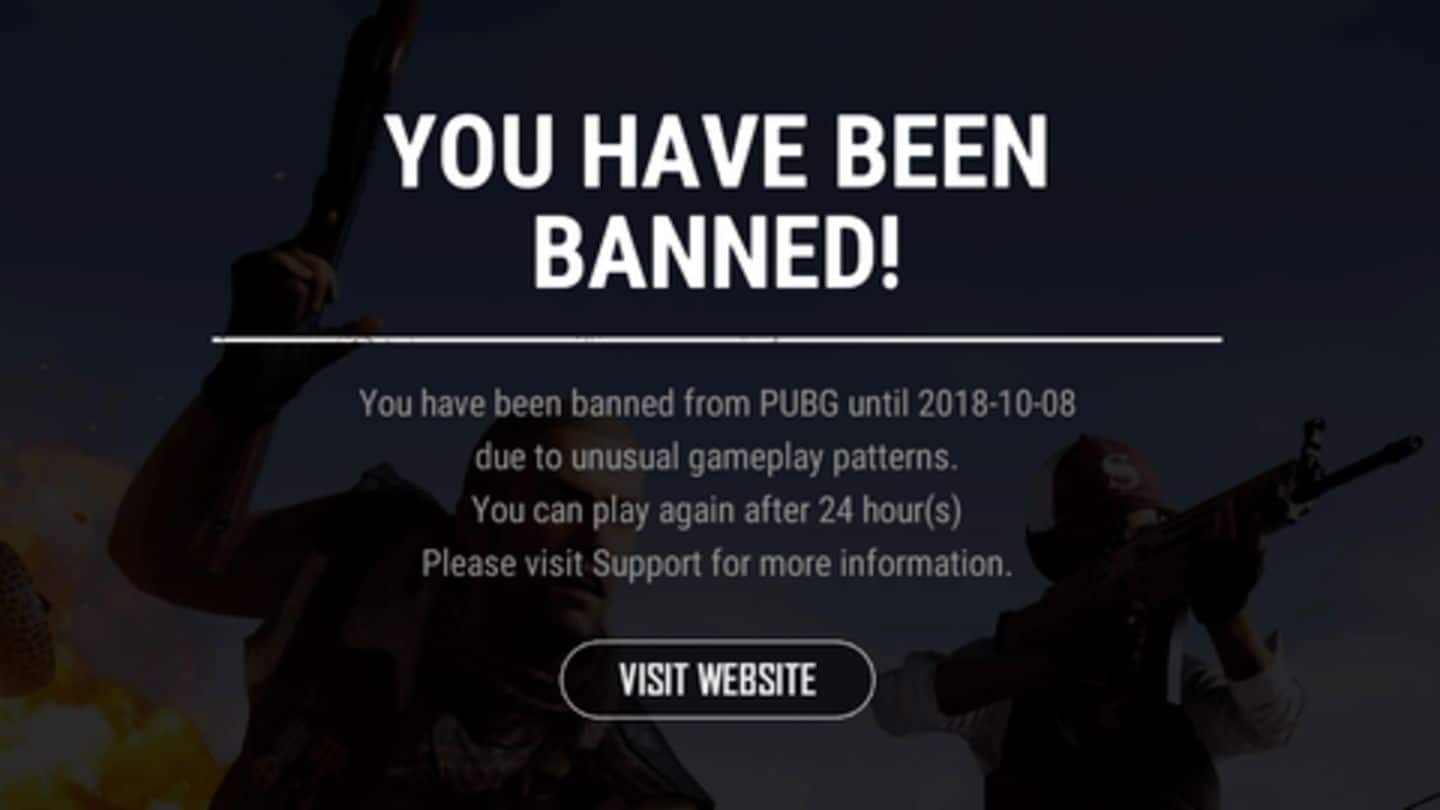 Follow These Five Tips To Not Get Banned In Pubg