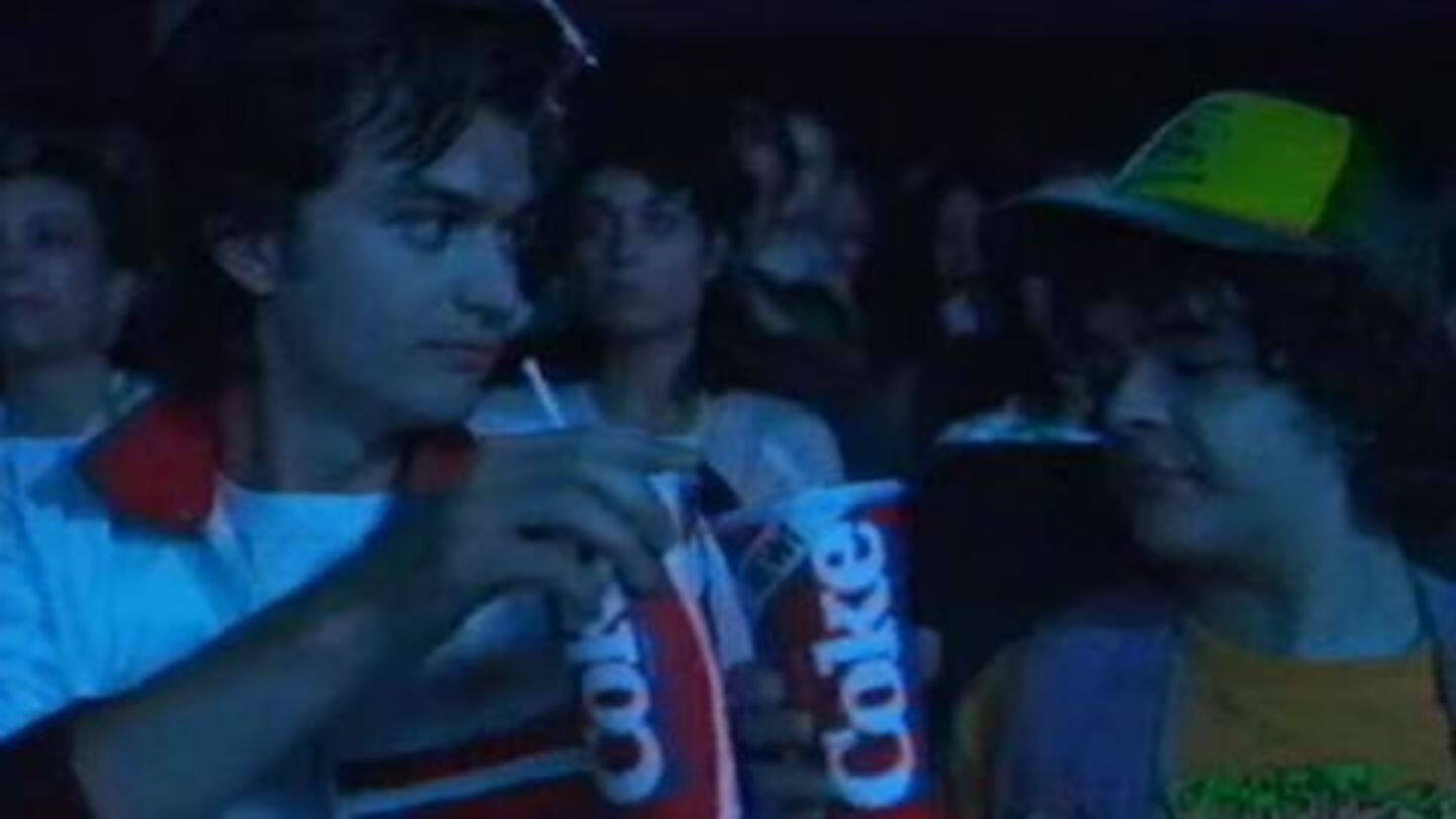 Brands from the 80s make appearances as well Brands from the 80s make appearances as well