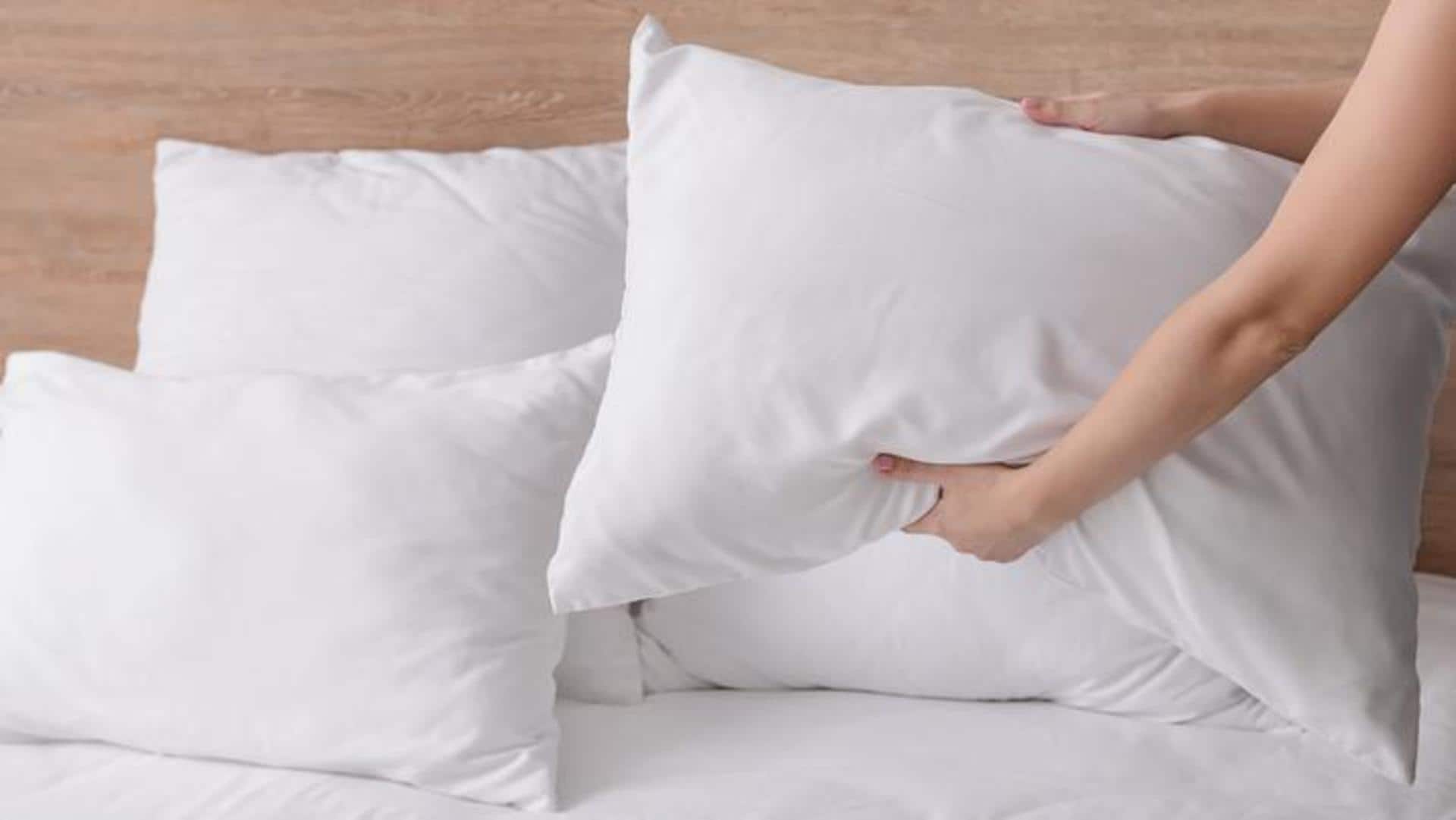 6 different pillows for every sleeping position