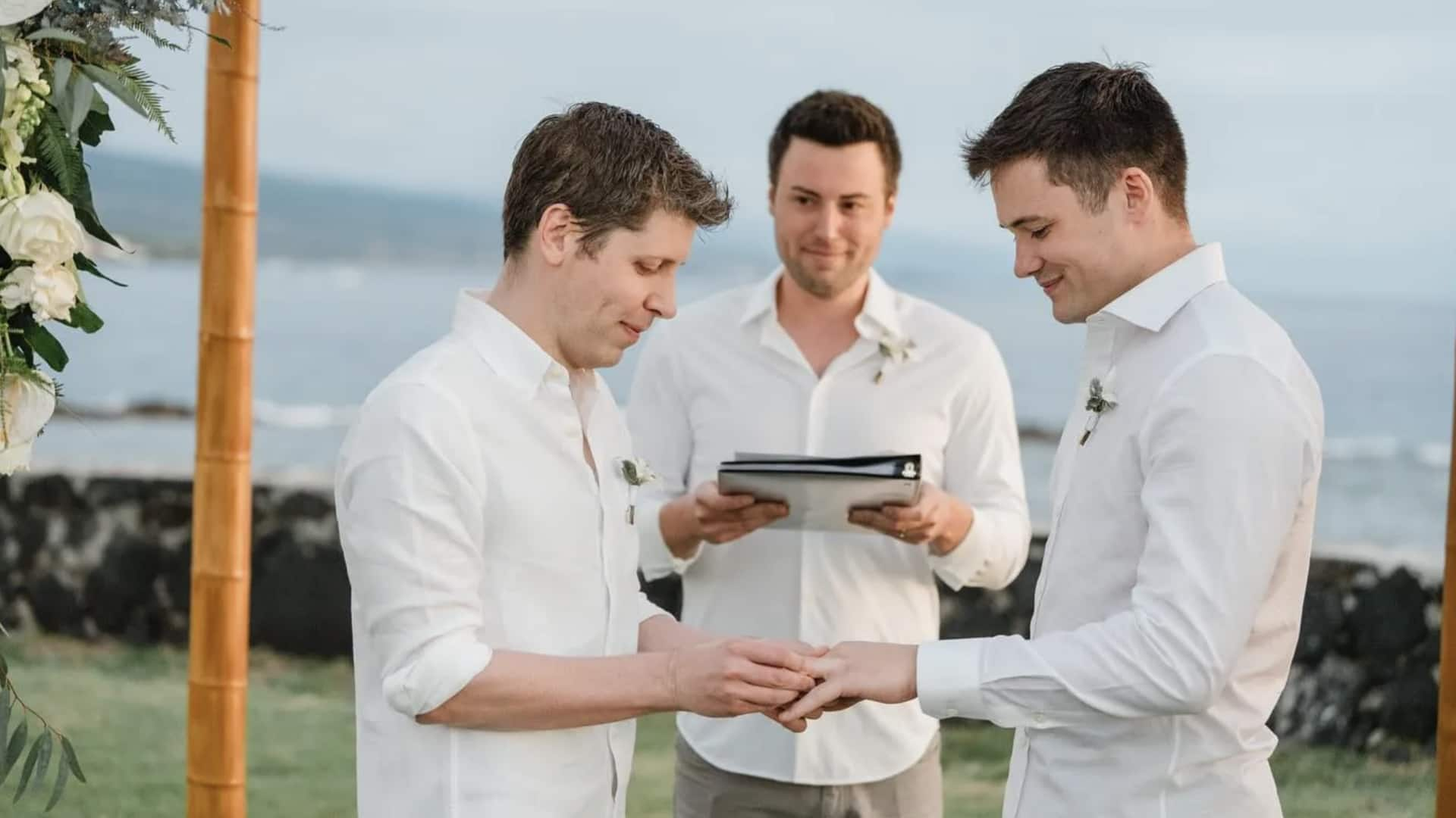 OpenAI's Sam Altman marries best friend in intimate ceremony