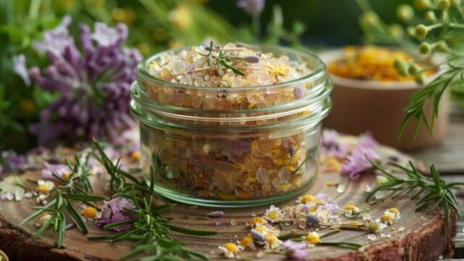 DIY: How to create herbal bath sachets 