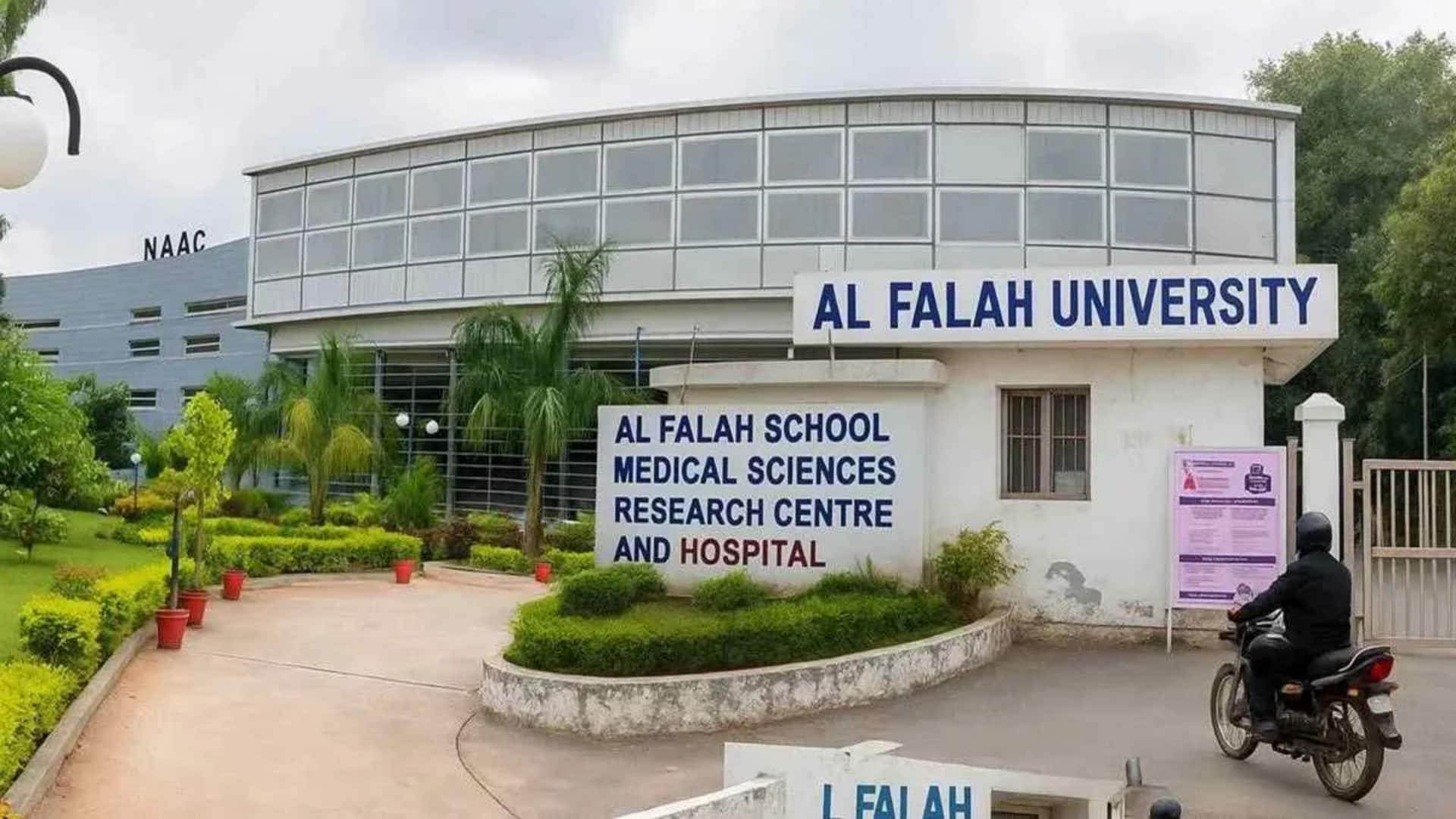 Al-Falah University blames 'oversight, website-design errors' for outdated accreditation claims