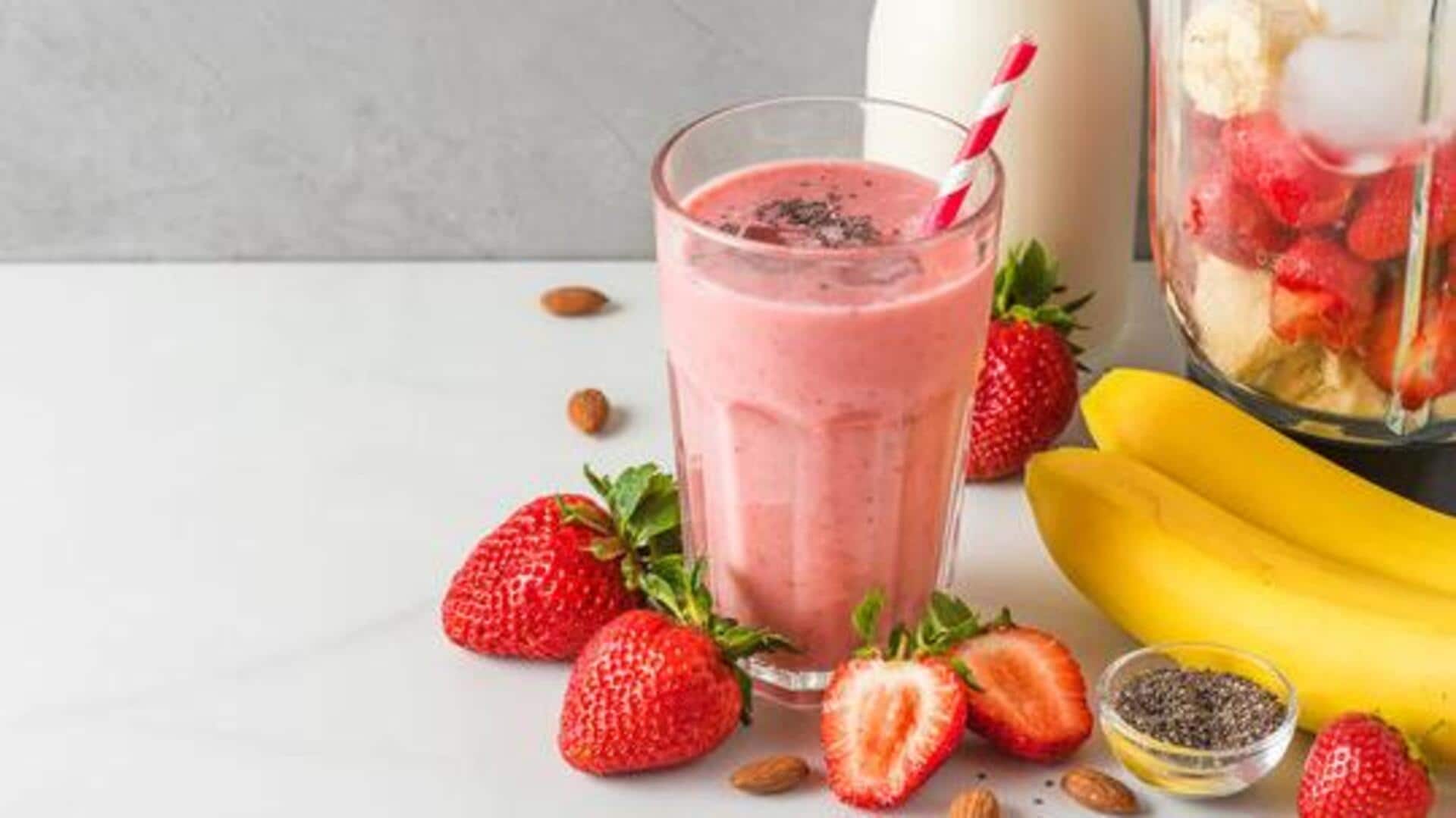 Start your day right with barley-milk smoothies