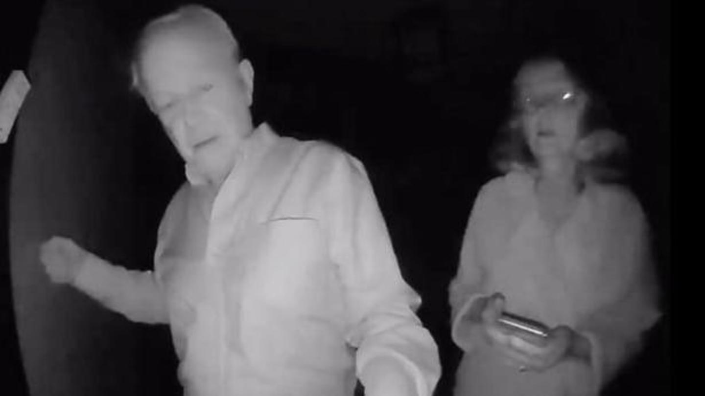 Security footage reveals Milgrom's immediate reaction to Nobel win Security footage reveals Milgrom's immediate reaction to Nobel win