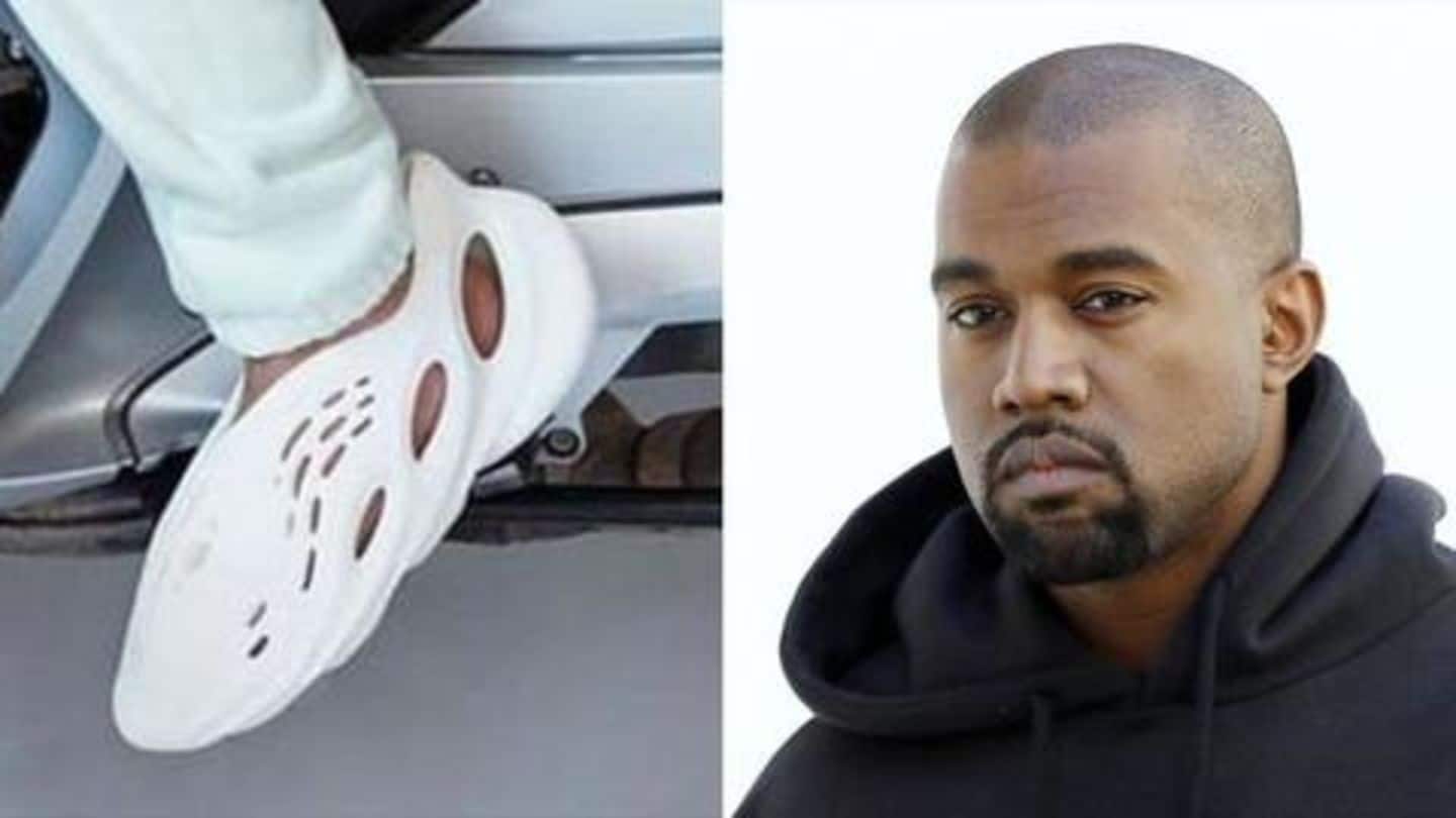 Kanye West just released 'Yeezy-Crocs' and Twitter's not having it