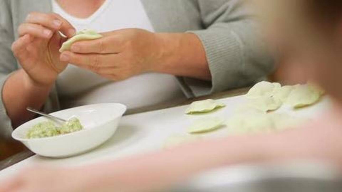 Dumpling contest for women; pull-ups for men Dumpling contest for women; pull-ups for men