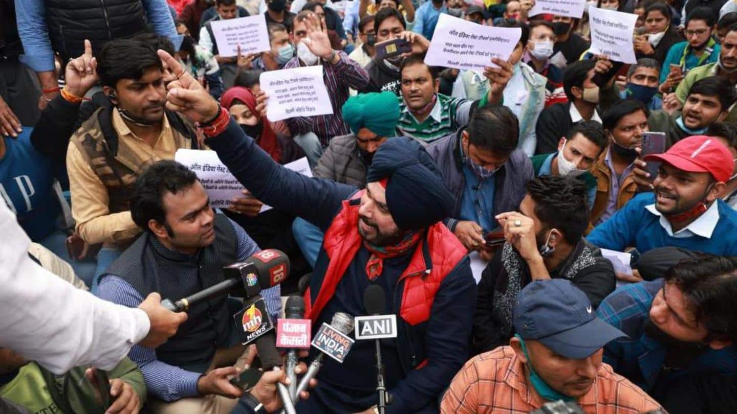 Guest teachers treated as 'bonded labor' Guest teachers treated as 'bonded labor'