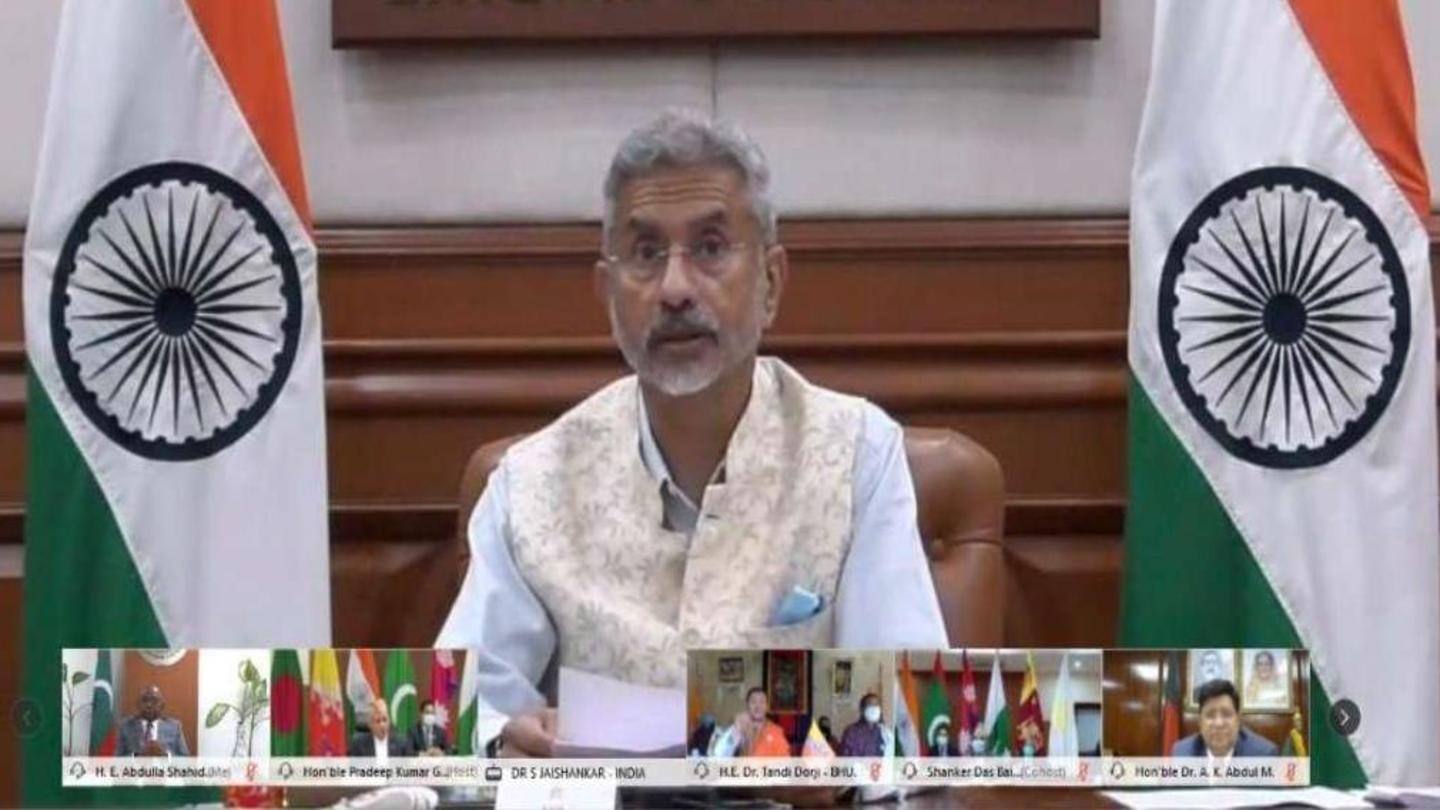 Jaishankar highlighted how India has helped SAARC neighbors Jaishankar highlighted how India has helped SAARC neighbors