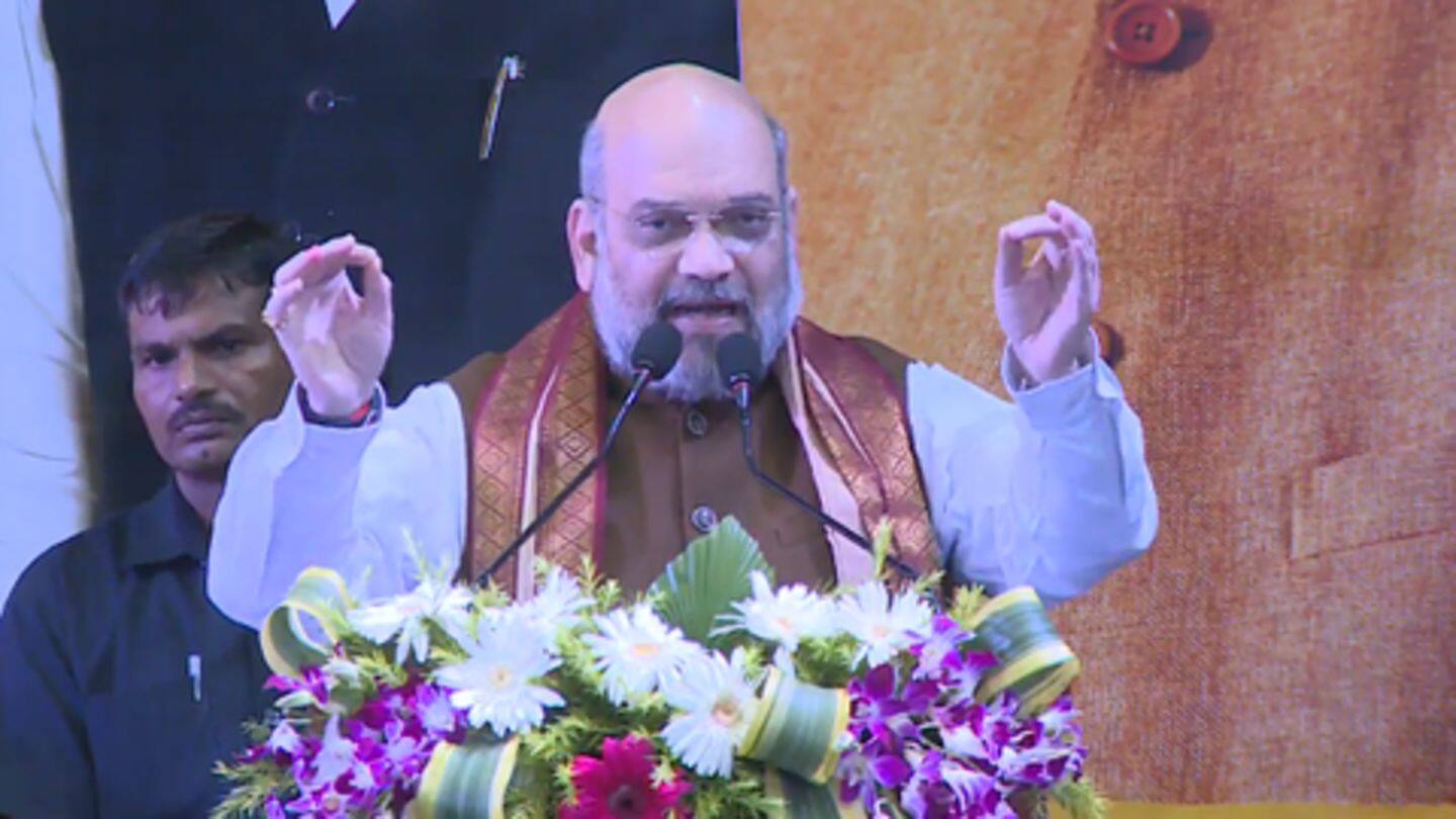 Shah accused Mamata Banerjee of vote-bank politics, spreading lies Shah accused Mamata Banerjee of vote-bank politics, spreading lies