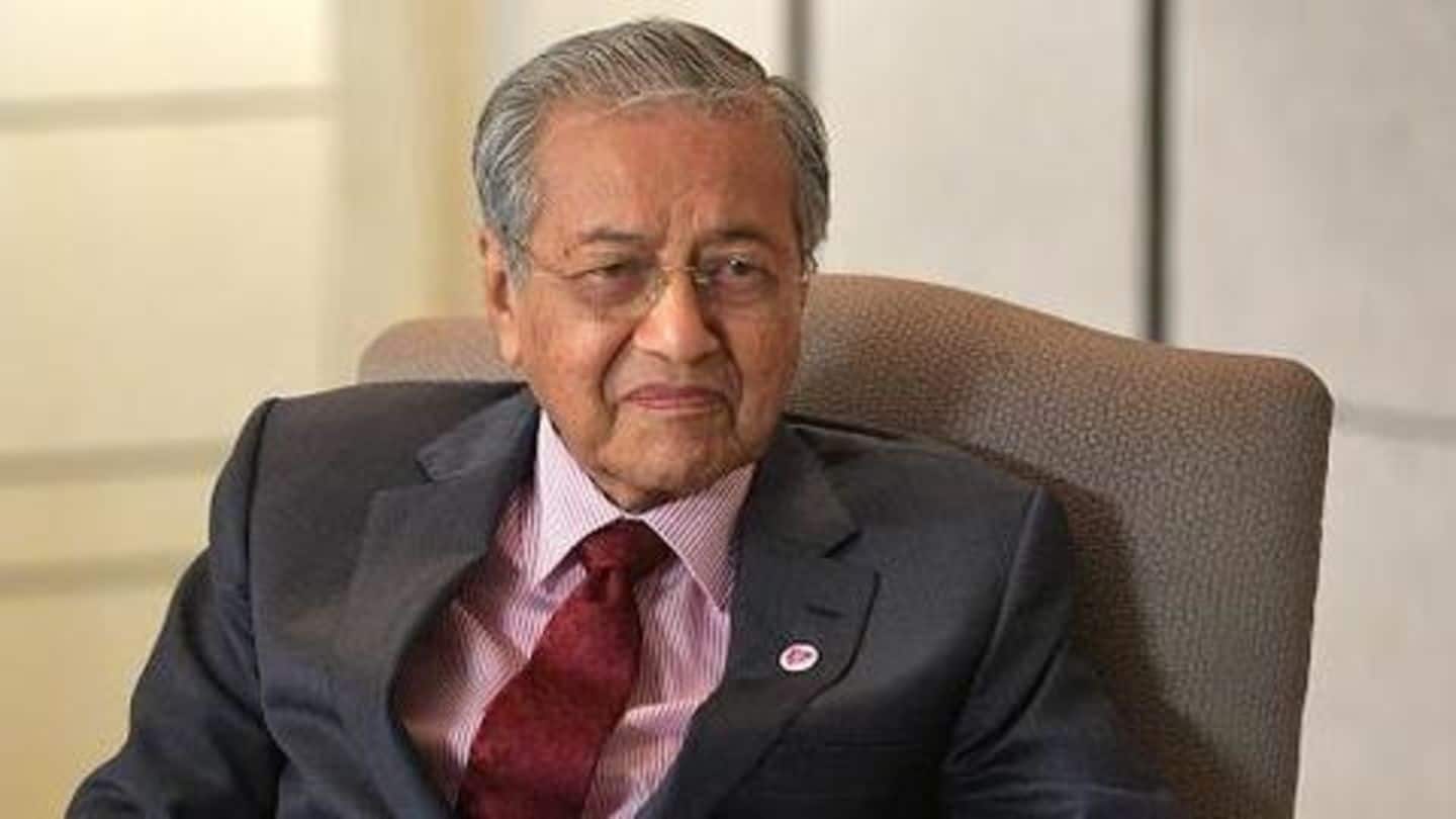 Malaysian PM Mahathir Mohamad resigns amid talks of new coalition