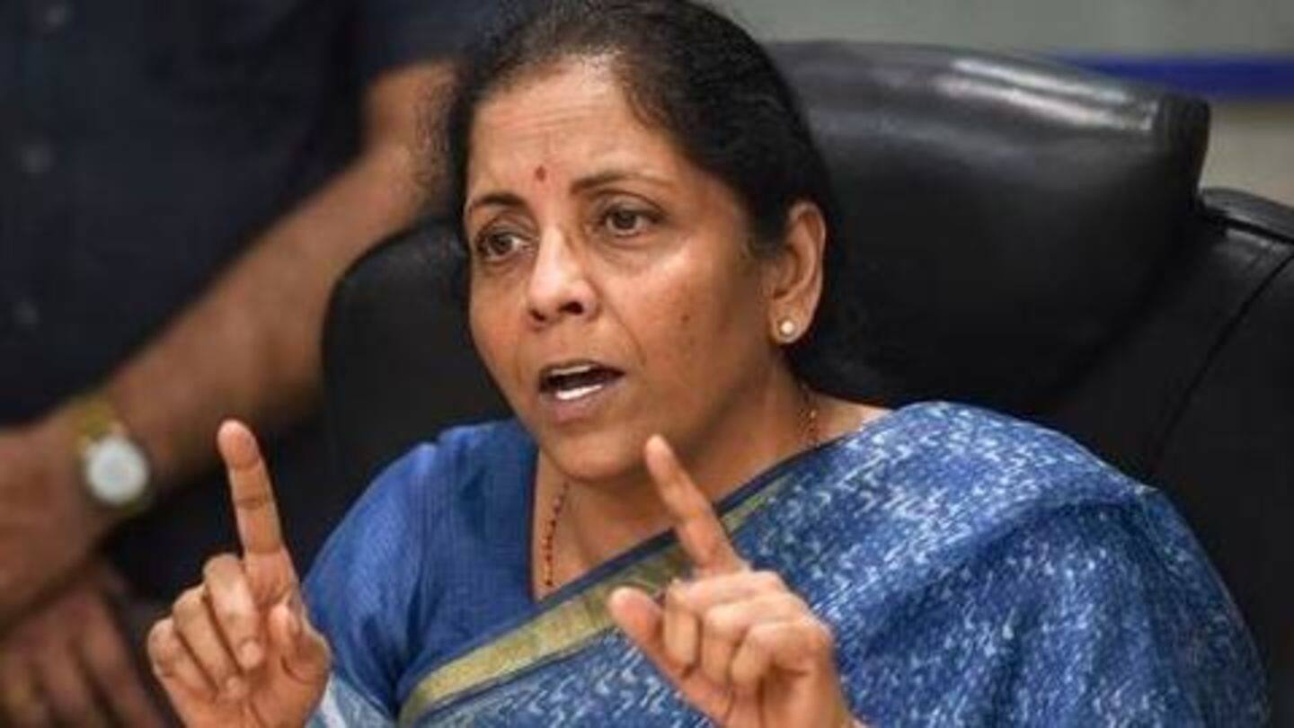 Sitharaman obsessed with blaming others: Singh responds to FM's attack Sitharaman obsessed with blaming others: Singh responds to FM's attack