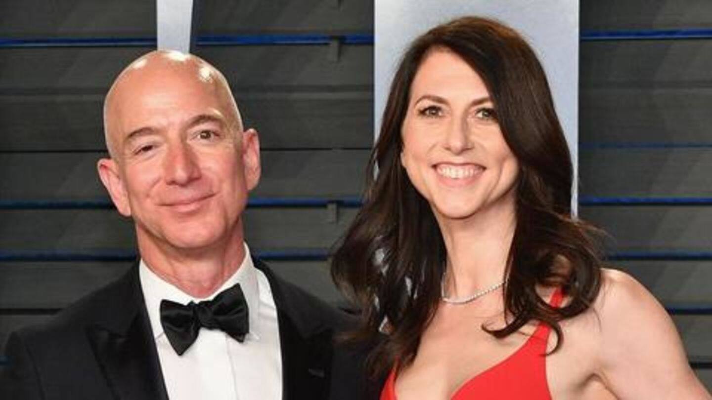 MacKenzie Bezos to get $38bn in world's biggest divorce settlement