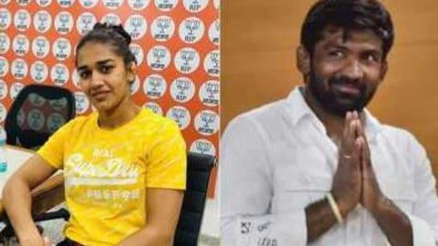 Haryana polls: Wrestlers Babita Phogat, Yogeshwar Dutt get BJP ticket