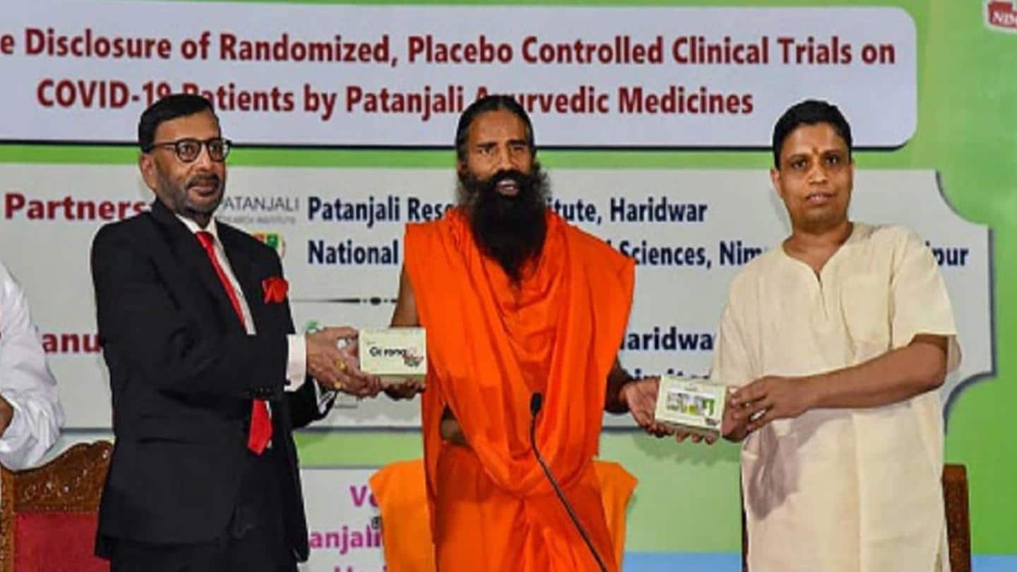 Single judge earlier said Patanjali exploited people's fear of COVID-19 Single judge earlier said Patanjali exploited people's fear of COVID-19