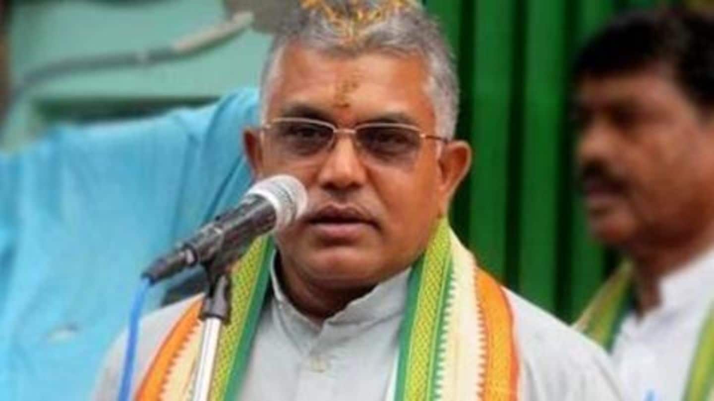 FIR against Dilip Ghosh for 'sexual remarks' against woman protestor