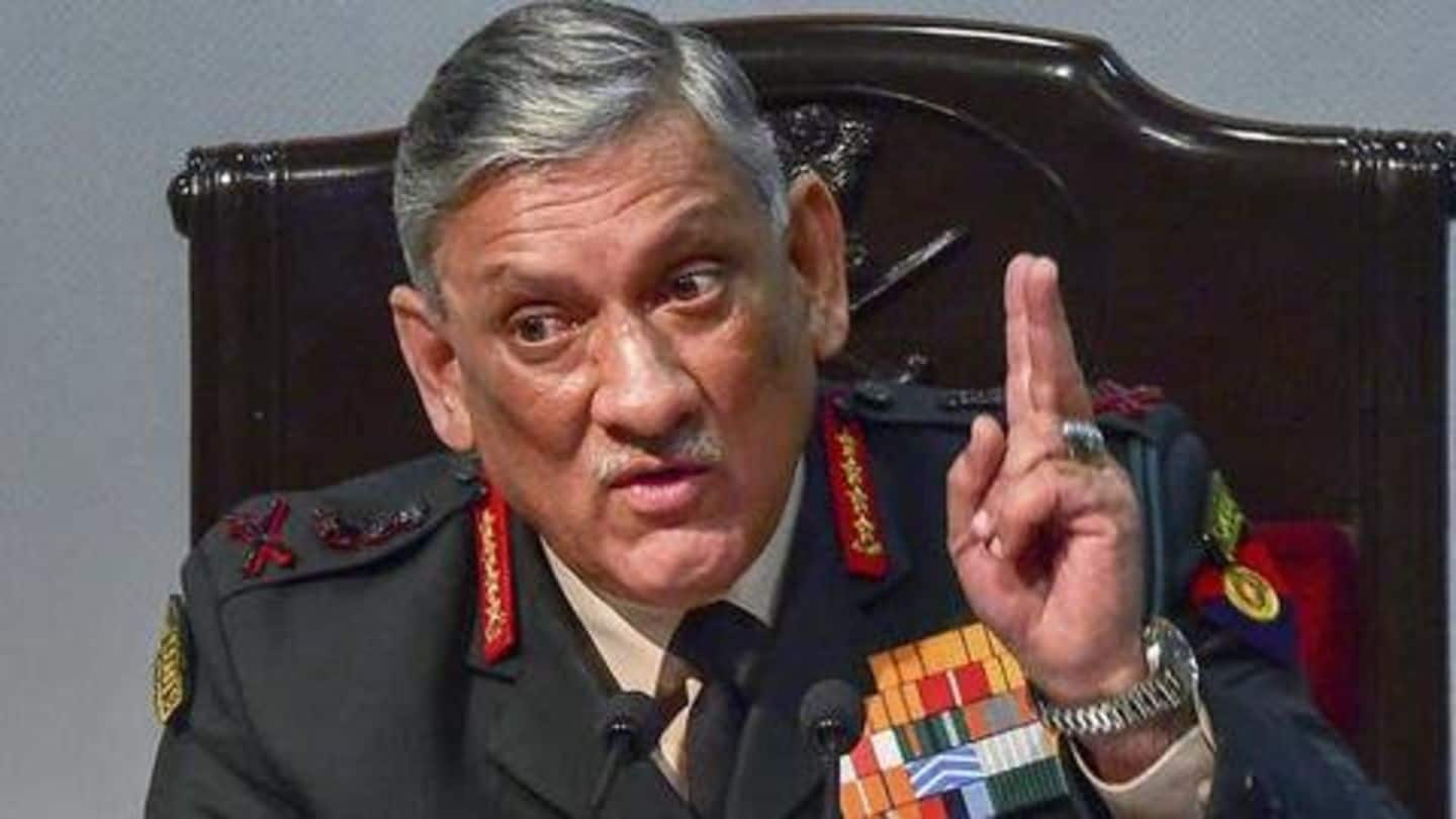 CDS Rawat already has a to-do list for the COSC CDS Rawat already has a to-do list for the COSC