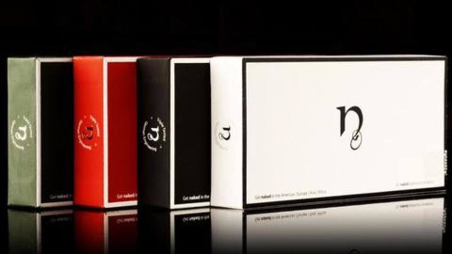 Naked: The 'world's only luxury condom' Naked: The 'world's only luxury condom'