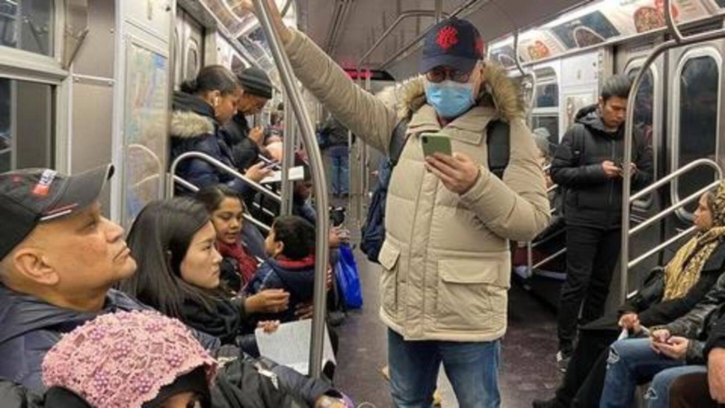Out of 802 US deaths, 192 in NYC city Out of 802 US deaths, 192 in NYC city