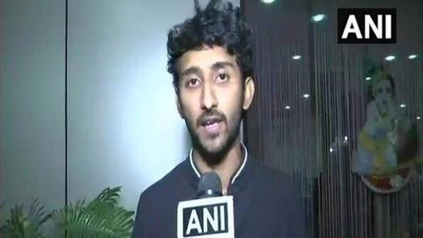 Goa NSUI President wrote to CM seeking ban on Khan Goa NSUI President wrote to CM seeking ban on Khan