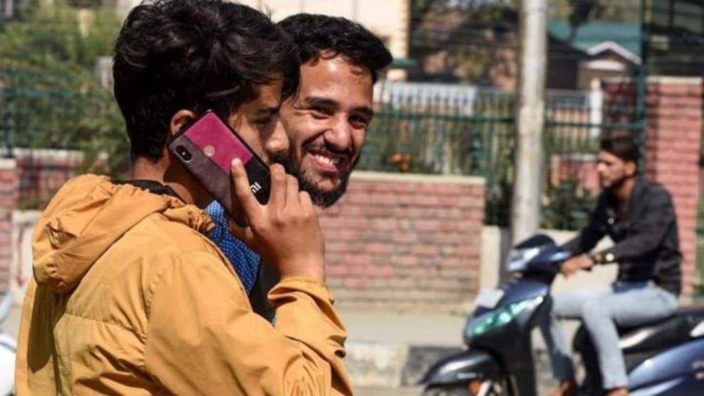After nearly 2 years, 4G mobile internet restored in J&K