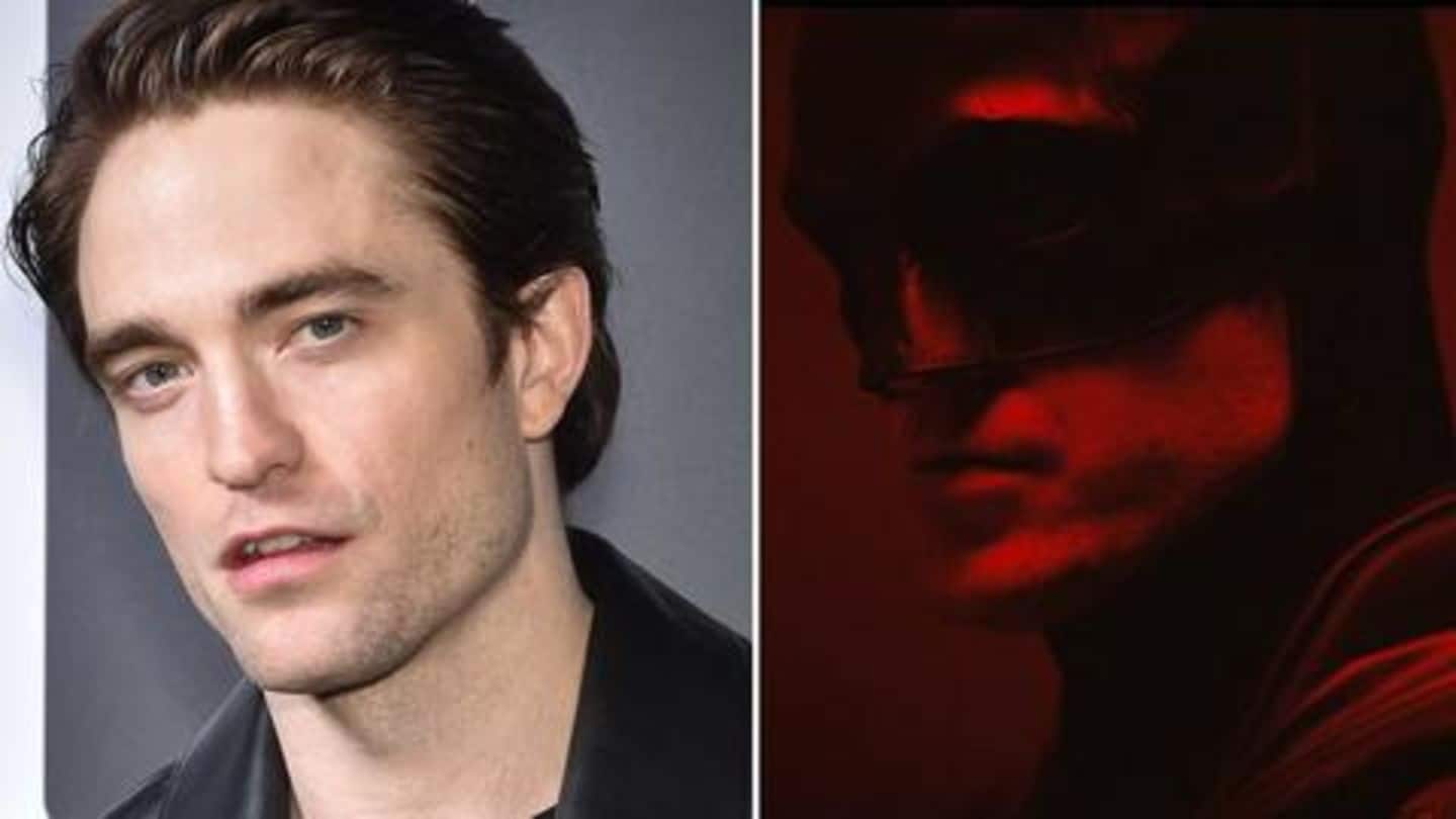 'The Batman' director releases Robert Pattinson's first look as superhero