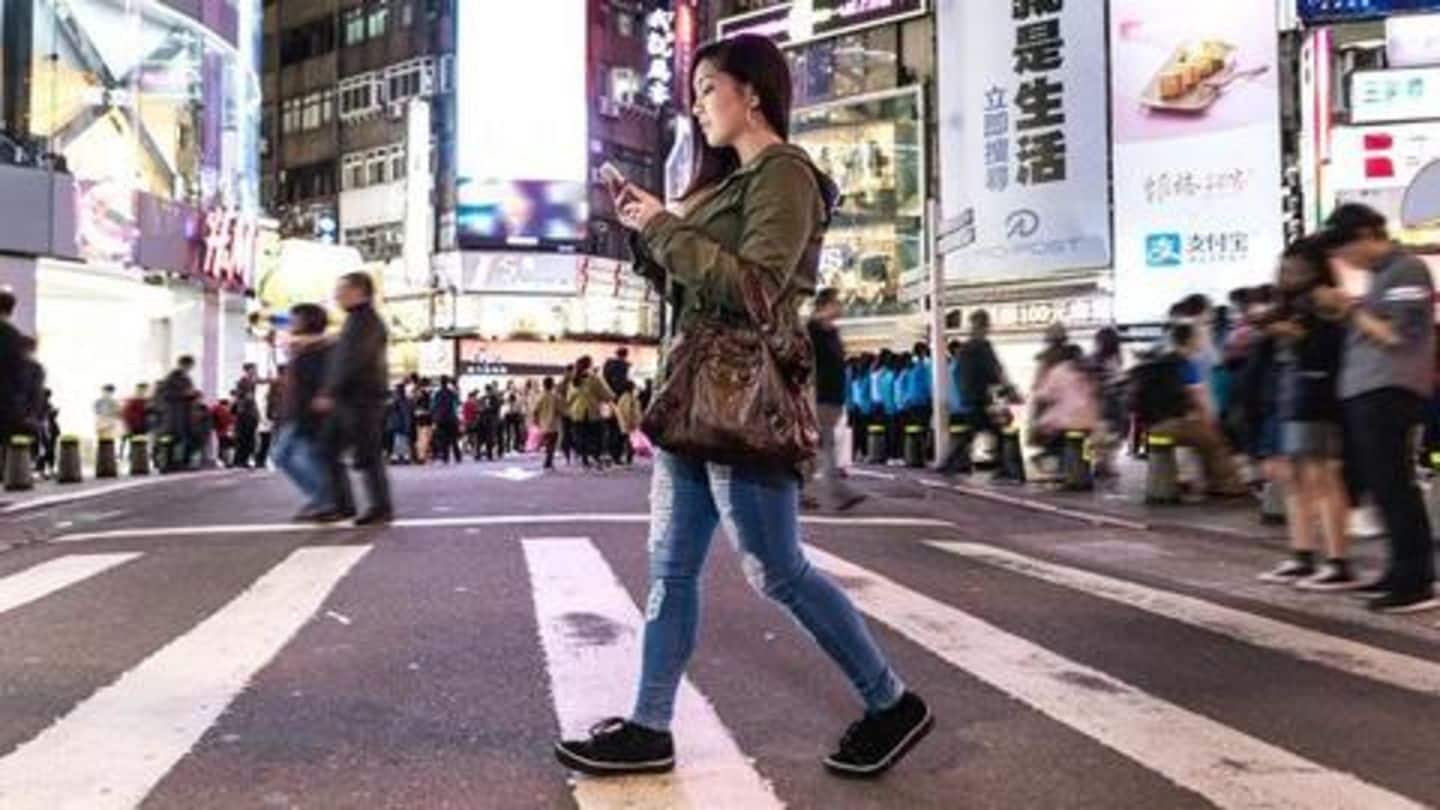 In New York, walking while texting could soon be illegal