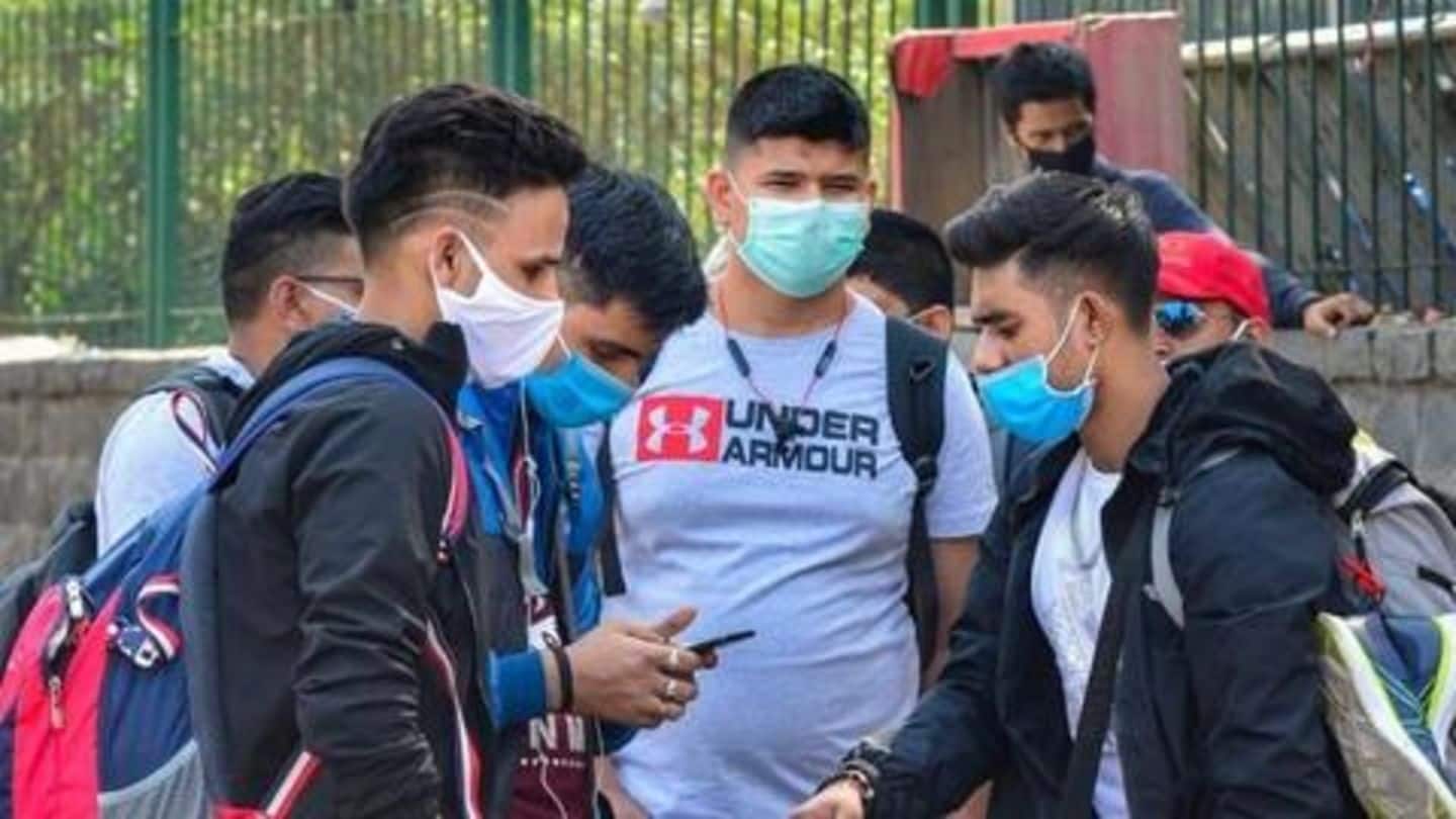 Till Saturday evening, India reported 918 confirmed coronavirus cases Till Saturday evening, India reported 918 confirmed coronavirus cases