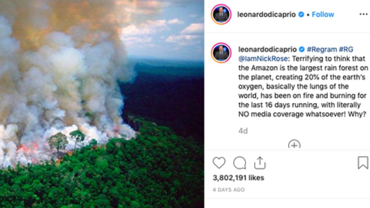 Leonardo DiCaprio, Cristiano Ronaldo, Madonna also shared misleading photos Leonardo DiCaprio, Cristiano Ronaldo, Madonna also shared misleading photos