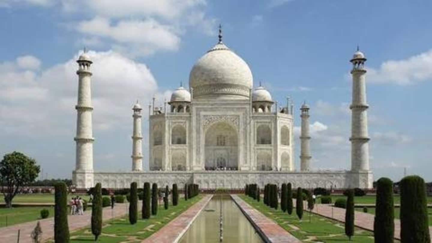 Air purifier installed near Taj Mahal as pollution worsens