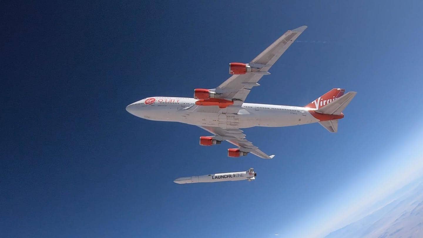 Virgin Orbit sends 10 satellites to space with air-launched rocket