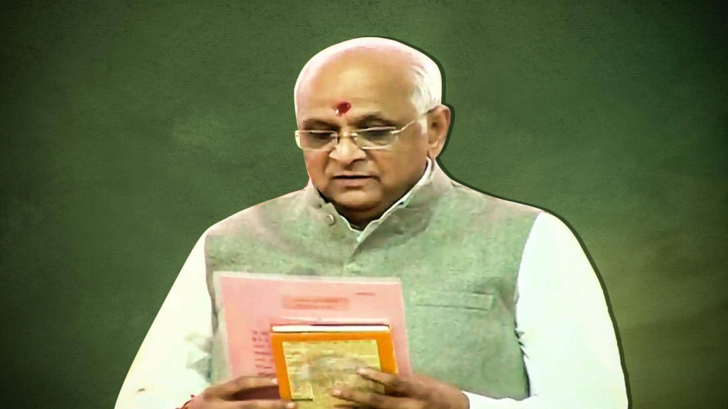 First-time MLA, engineer, Bhupendra Patel swears in as Gujarat CM