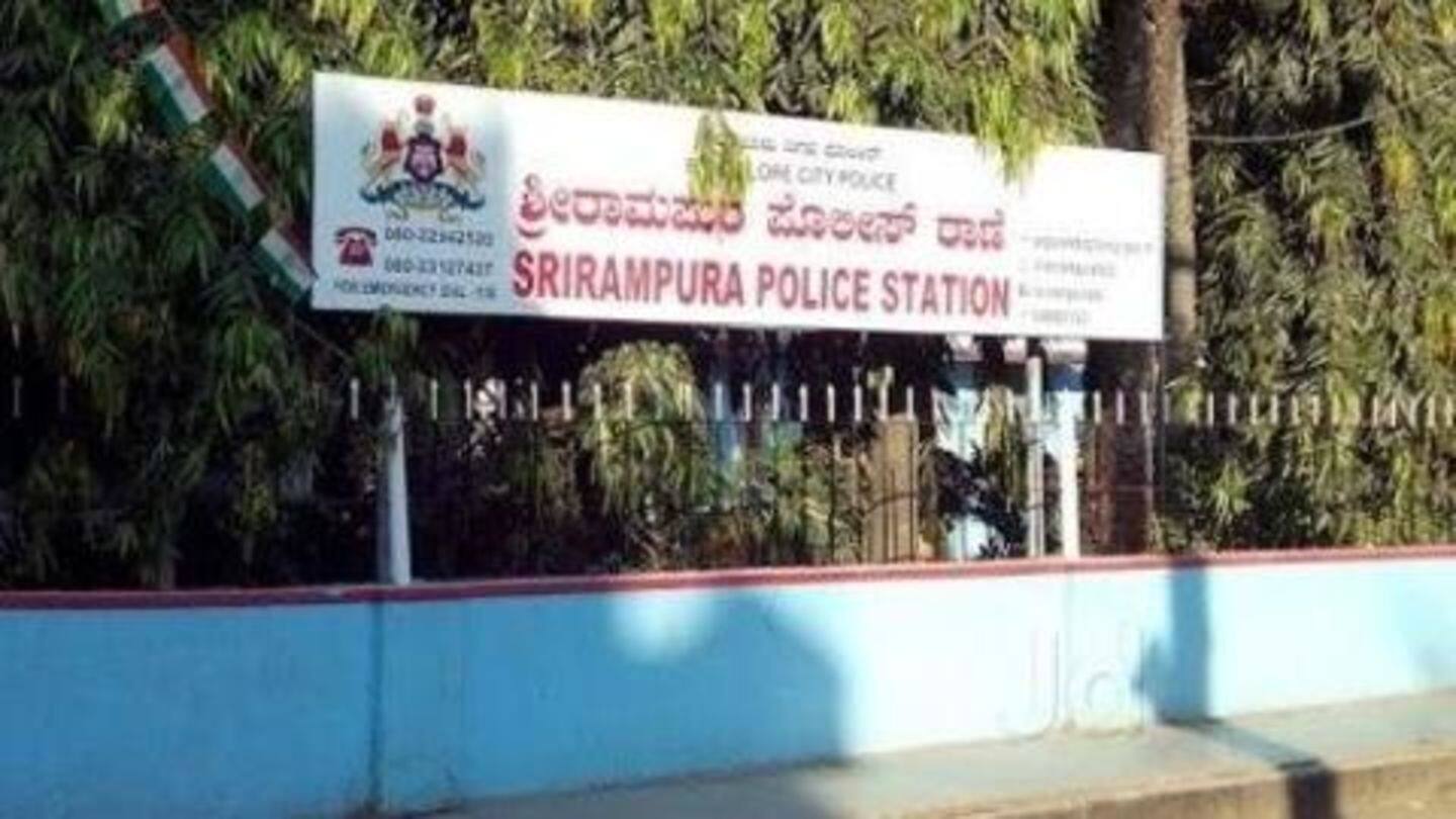 Srirampura police registered first FIR in May Srirampura police registered first FIR in May