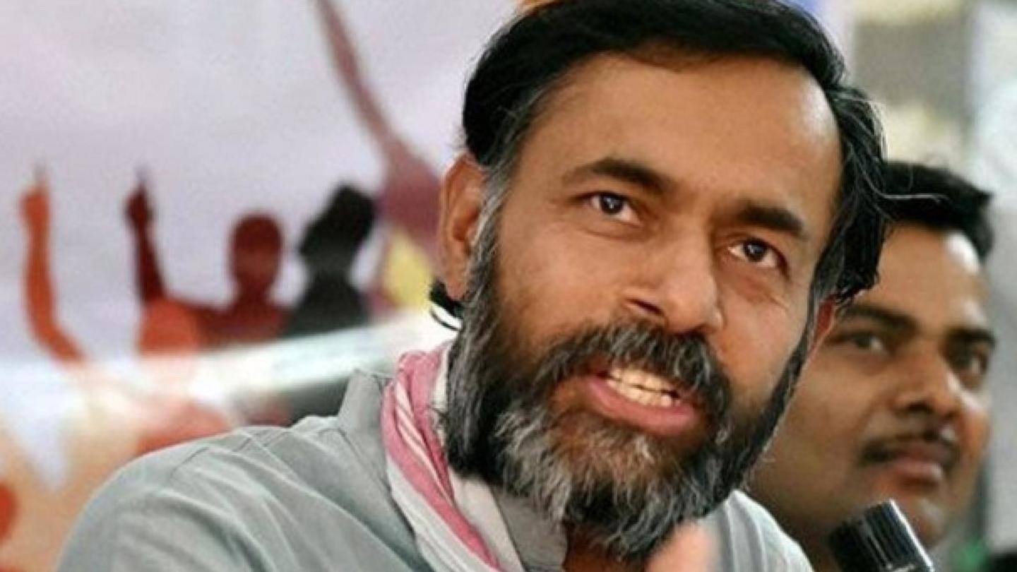 Yogendra Yadav among those served notice Yogendra Yadav among those served notice