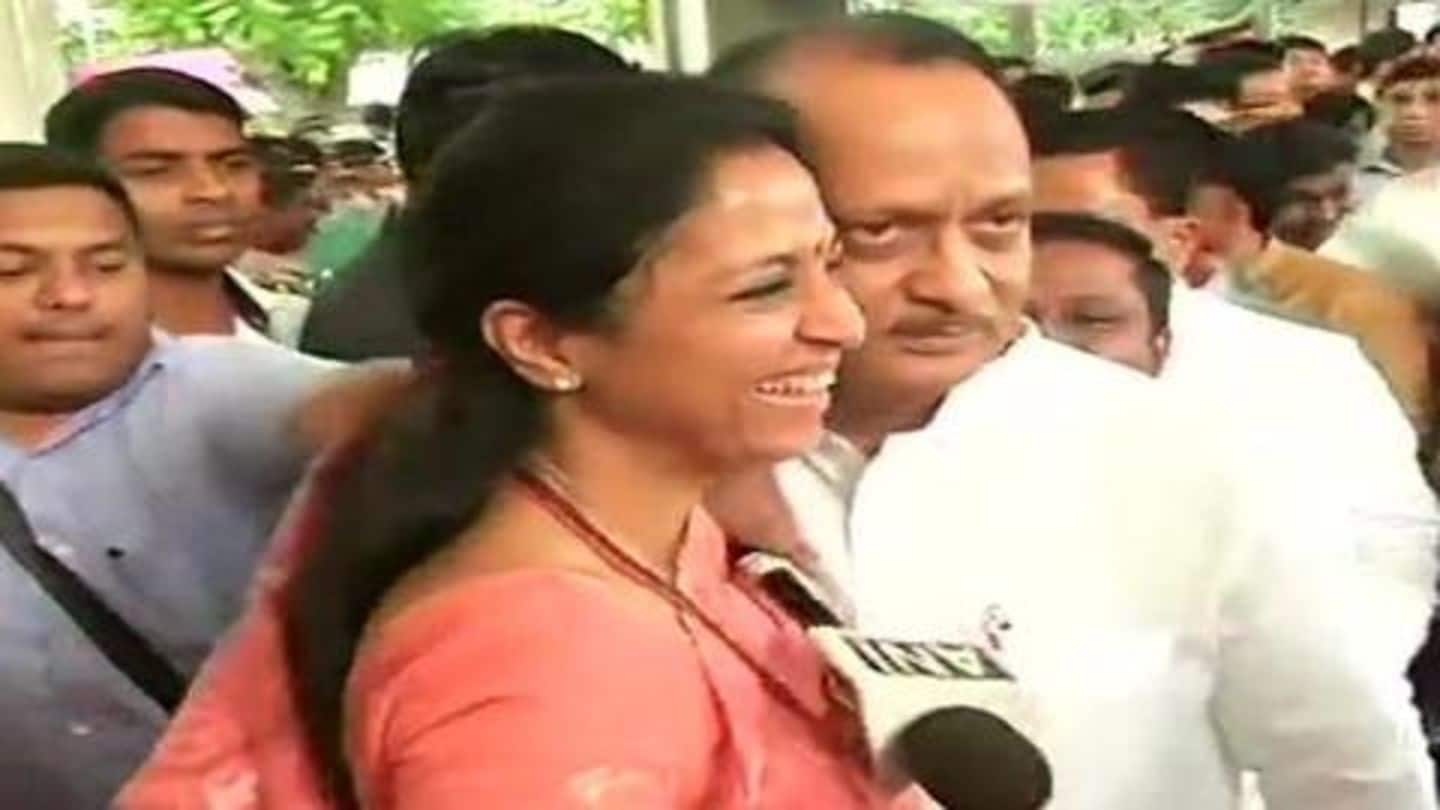 Ajit Pawar returns for Maharashtra MLAs' oath-taking; welcomed with hug