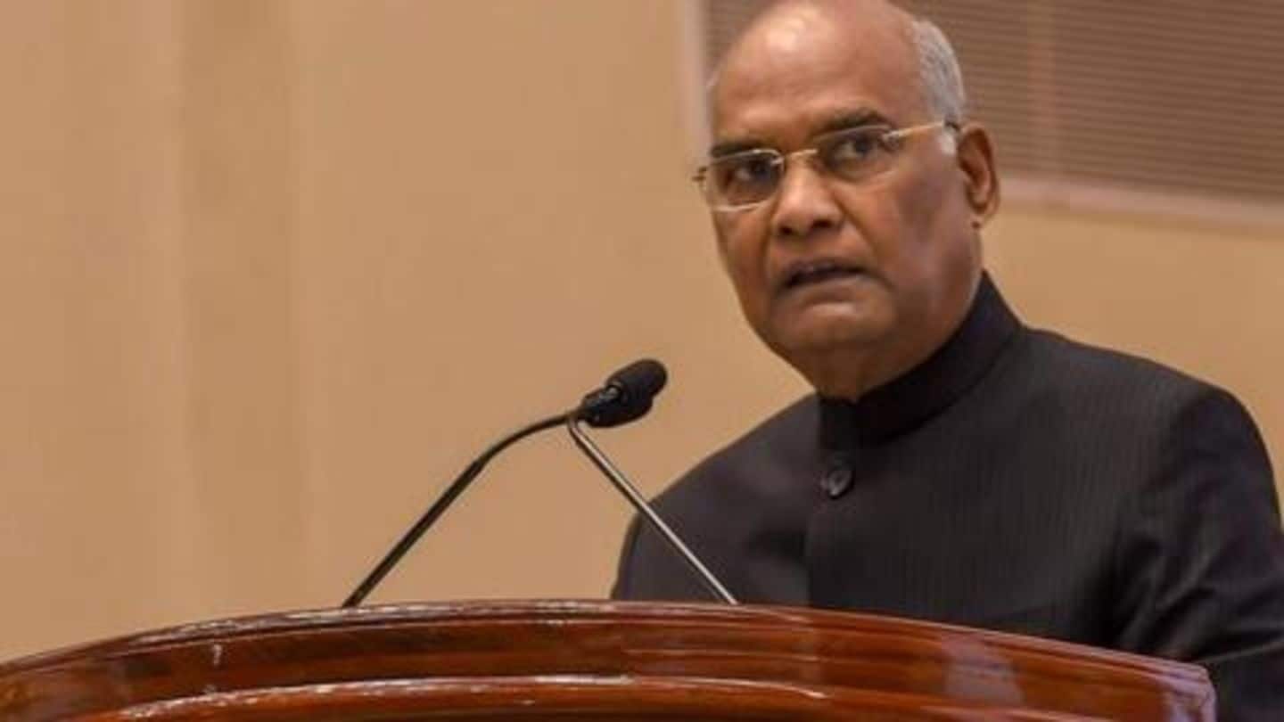 President Kovind to host dinner for Trump at Rashtrapati Bhavan President Kovind to host dinner for Trump at Rashtrapati Bhavan