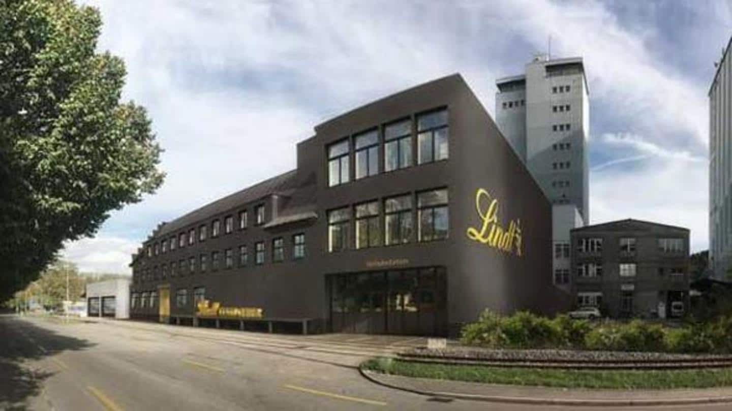 Chocolate 'snow' dusts town in Switzerland as Lindt factory malfunctions