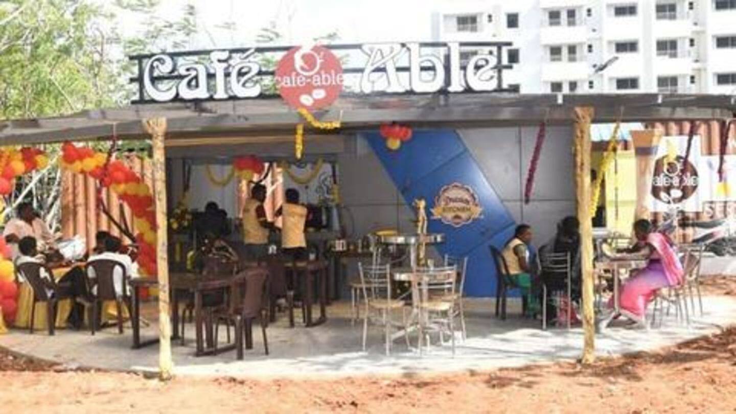 Cafe Able is located inside Thoothukudi District Collectorate Cafe Able is located inside Thoothukudi District Collectorate