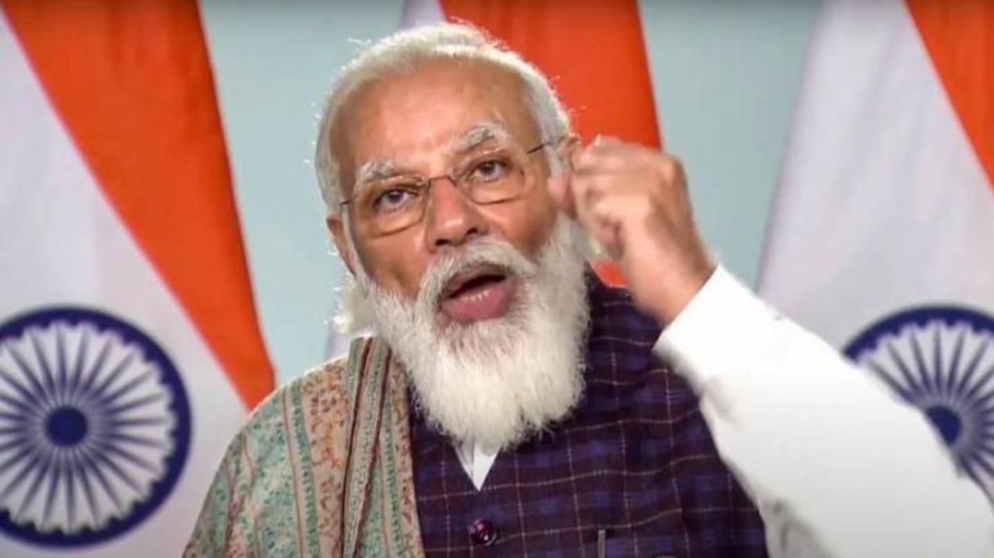 Modi defends laws; Haryana farmers show support Modi defends laws; Haryana farmers show support