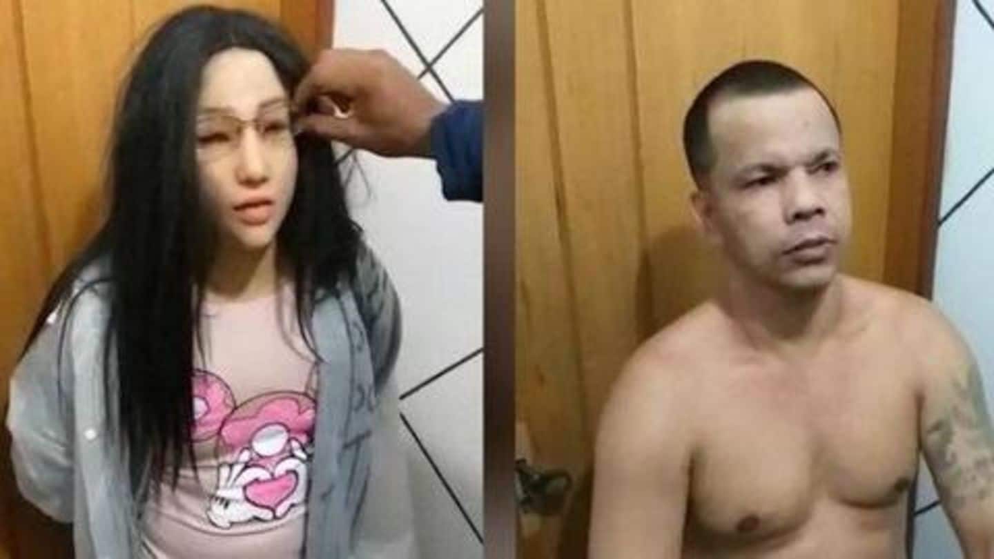 Dressed as daughter, Brazilian gang leader tries to escape prison