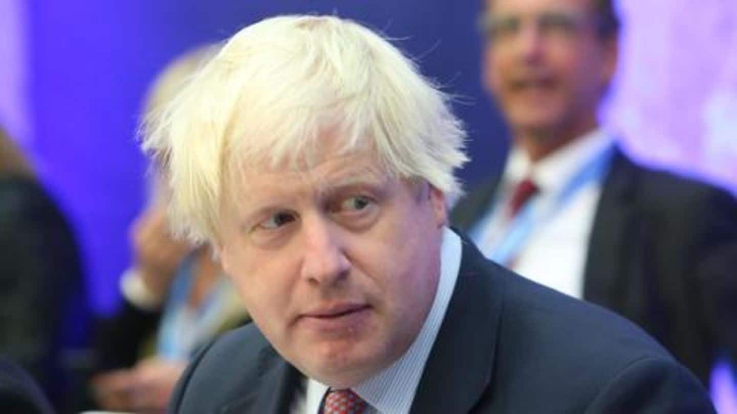 Johnson took pay-cut of Rs. 5cr after becoming UK PM