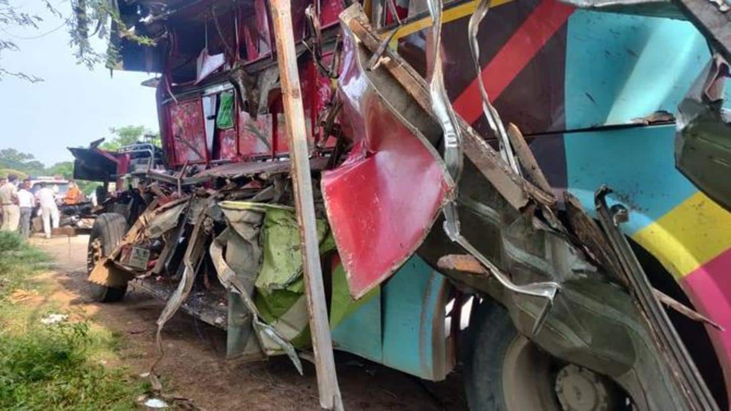 Chhattisgarh: 8 dead as bus carrying laborers collides with truck