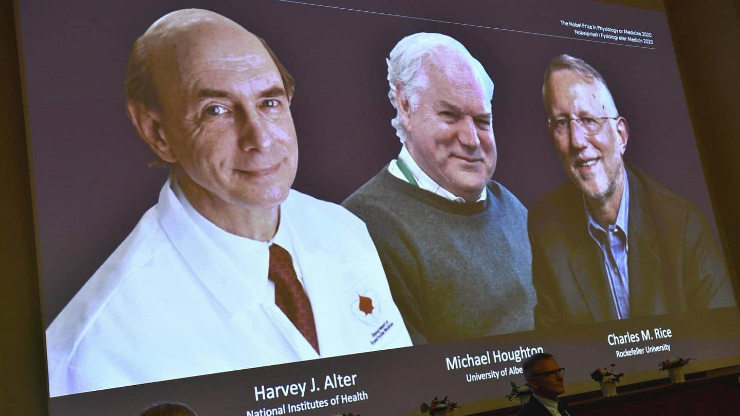 Nobel Prize: Three scientists win for 'discovering Hepatitis C virus'