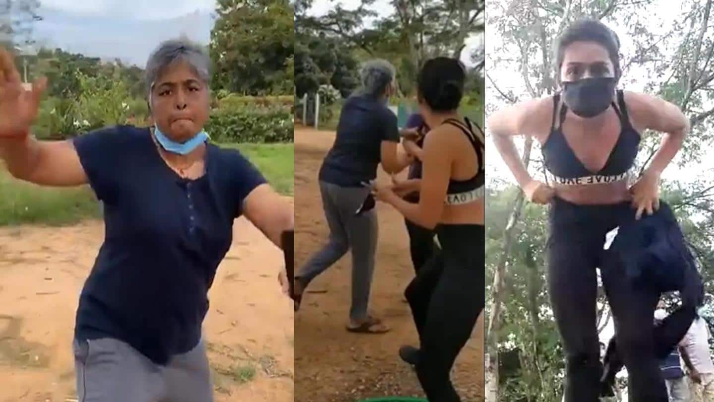 Hegde accused Reddy of 'abusing and attacking' her at park Hegde accused Reddy of 'abusing and attacking' her at park