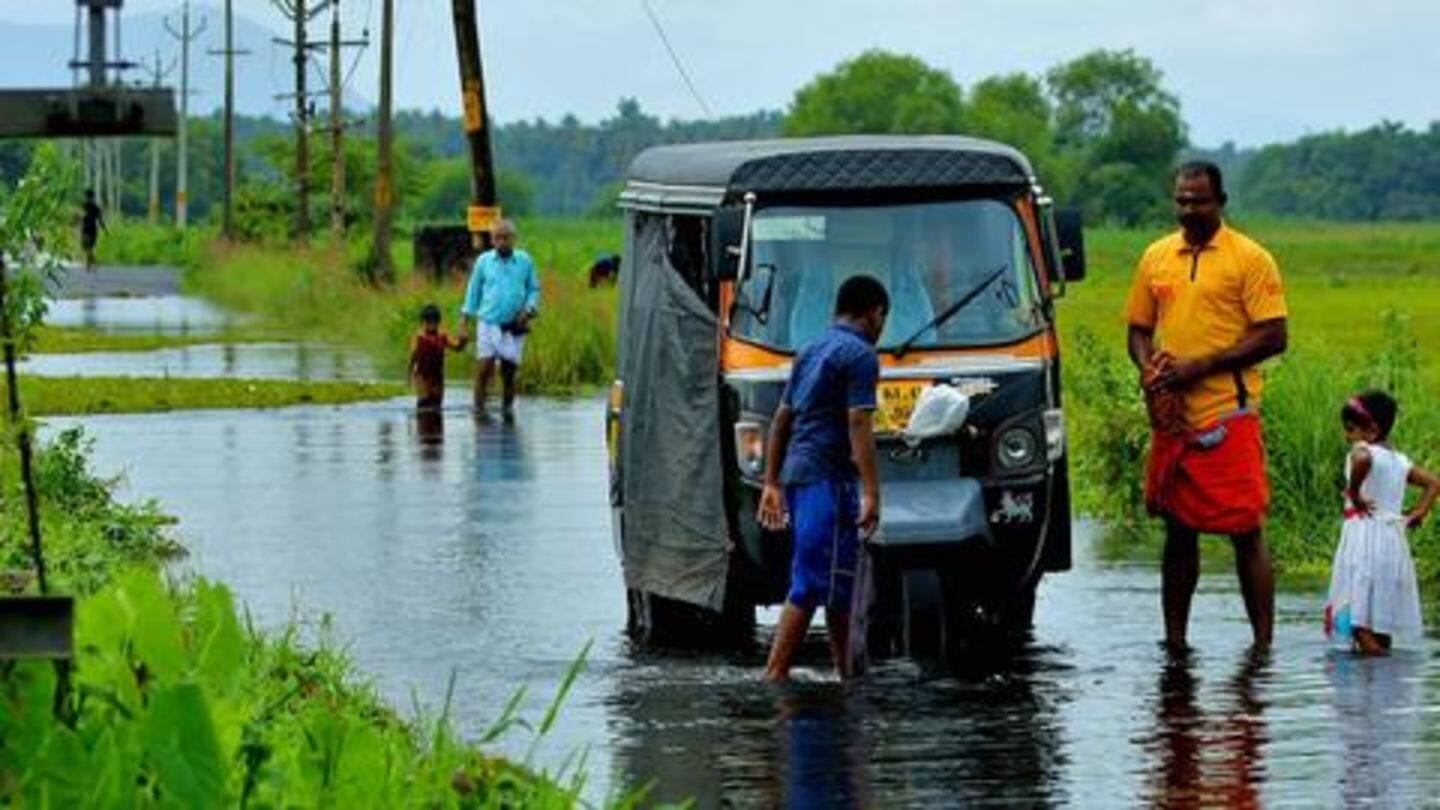 Red alerts sounded across 4 Kerala districts Red alerts sounded across 4 Kerala districts