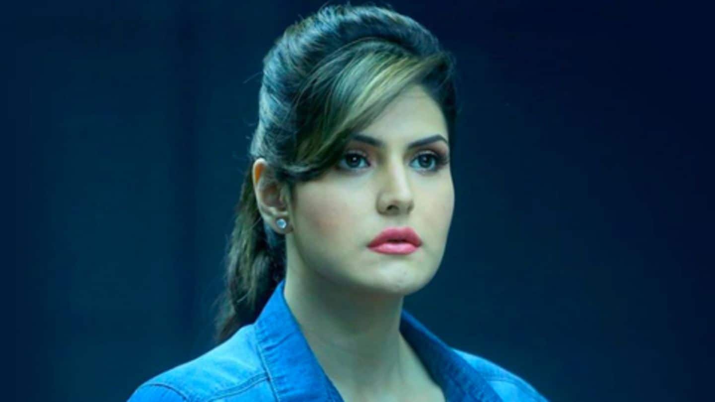 Director wanted to rehearse kissing scene, reveals Zareen Khan