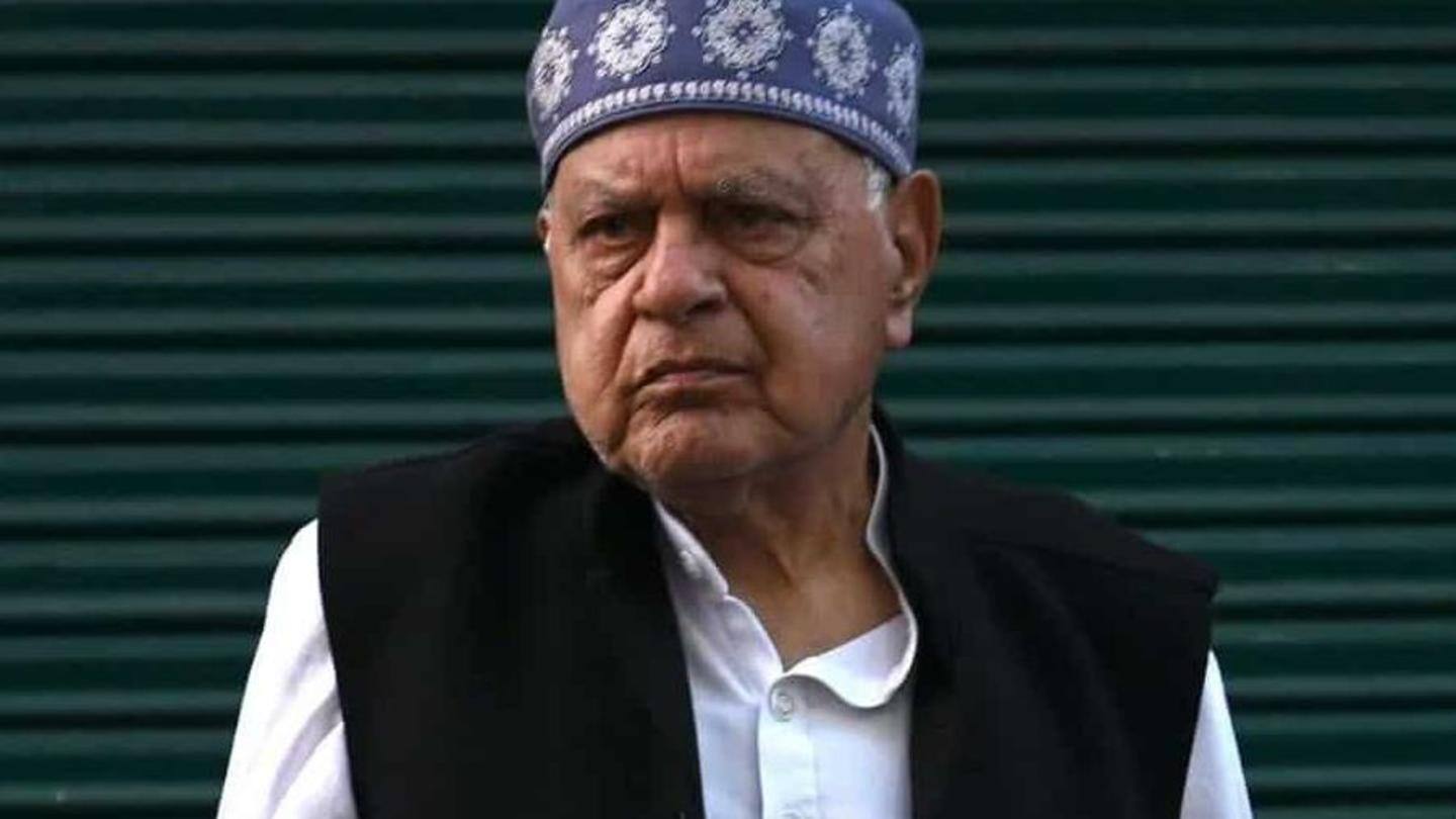 Alliance named People's Alliance for Gupkar Declaration: Abdullah Alliance named People's Alliance for Gupkar Declaration: Abdullah